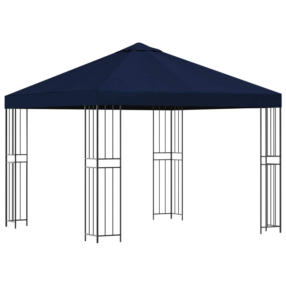 Pavėsinė 3 x 3 m Mėlyna Poliesteris ir plienas 190 gsm