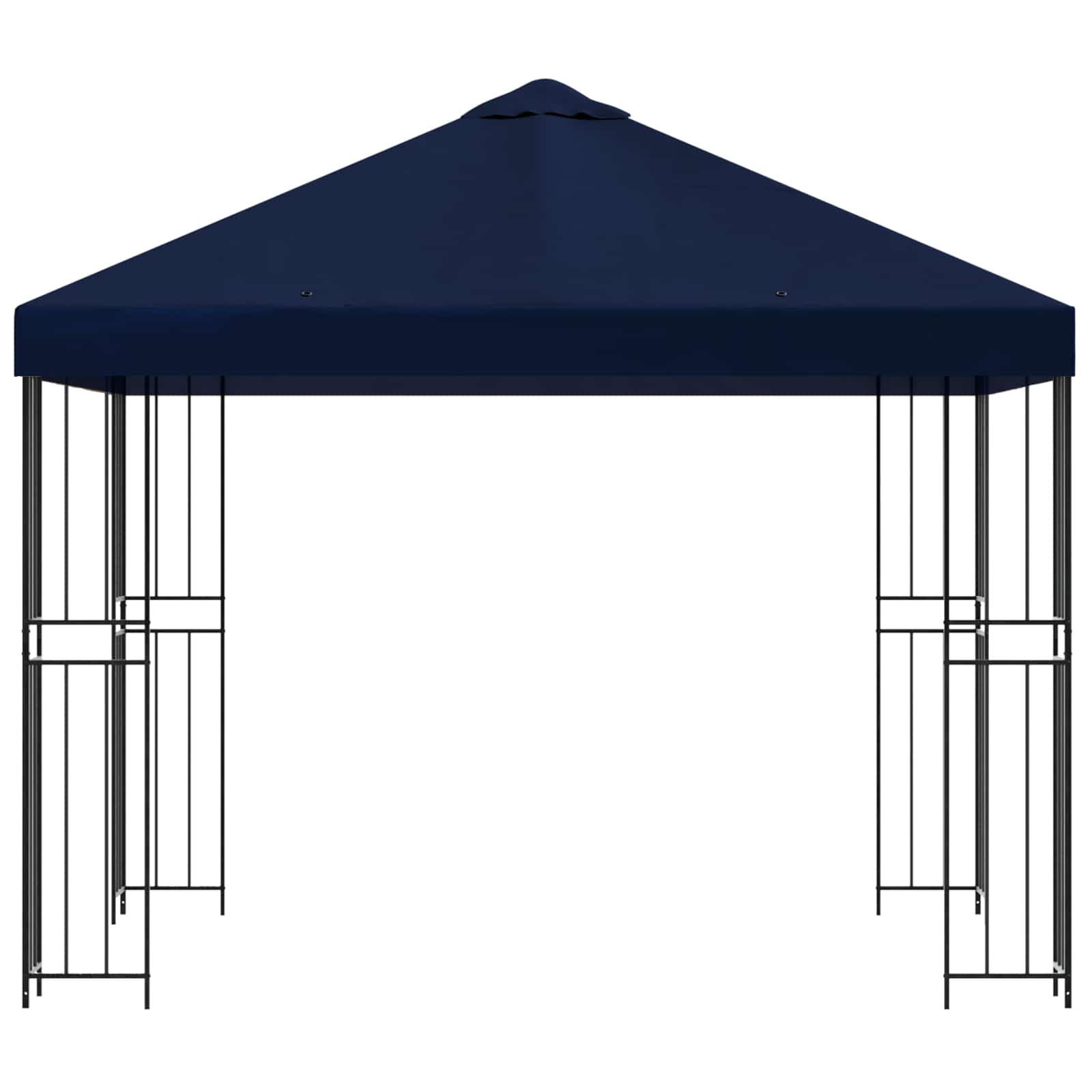Pavėsinė 3 x 3 m Mėlyna Poliesteris ir plienas 190 gsm