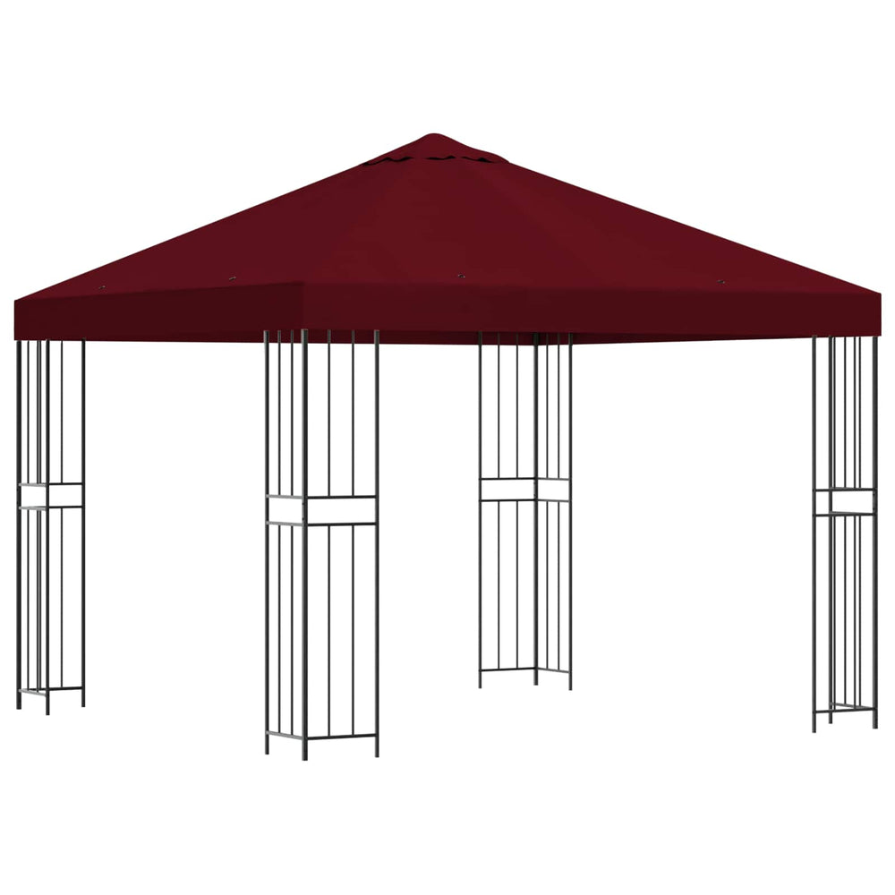 Pavėsinė 3 x 3 m Vyšninė Poliesteris ir plienas 190 gsm