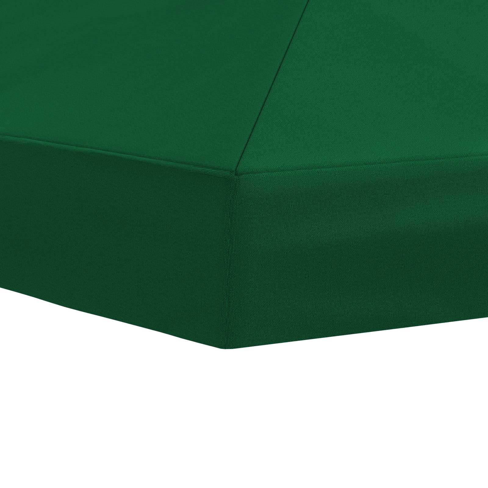 Paviliono kanapės danga 6 x 3 m Žalia Poliesteris 190