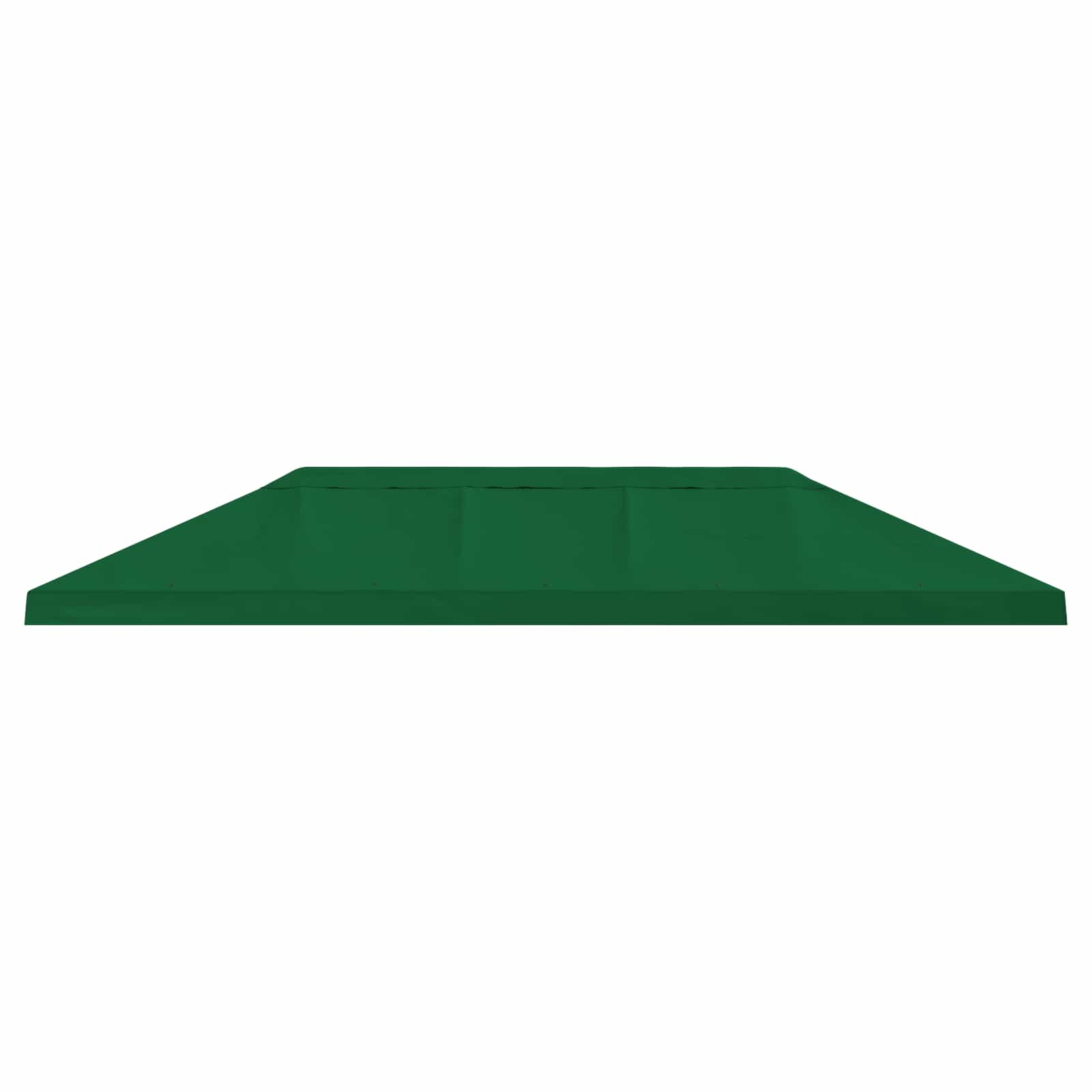 Paviliono kanapės danga 6 x 3 m Žalia Poliesteris 190