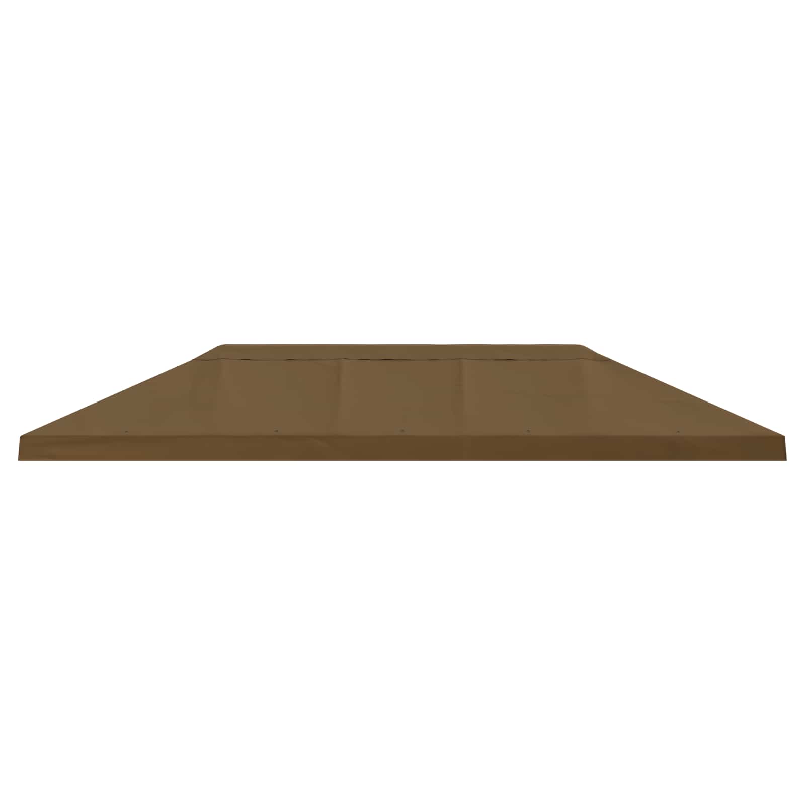 Paviliono kanapės danga 6 x 3 m Taupe Poliesteris 190