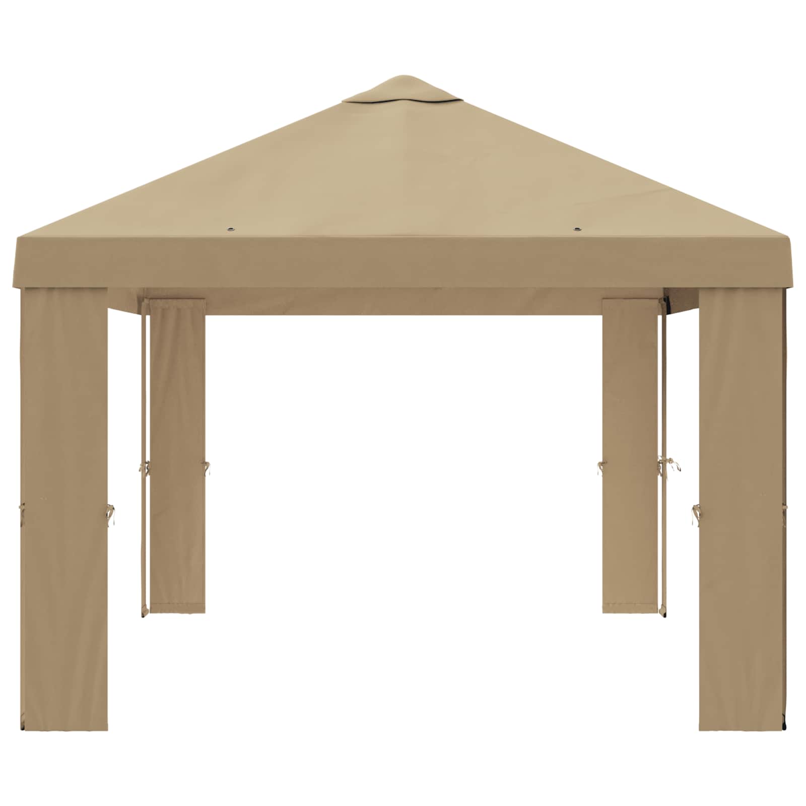 Paviljono uždanga 6 x 3 m Smėlio Poliesteris 190 gsm