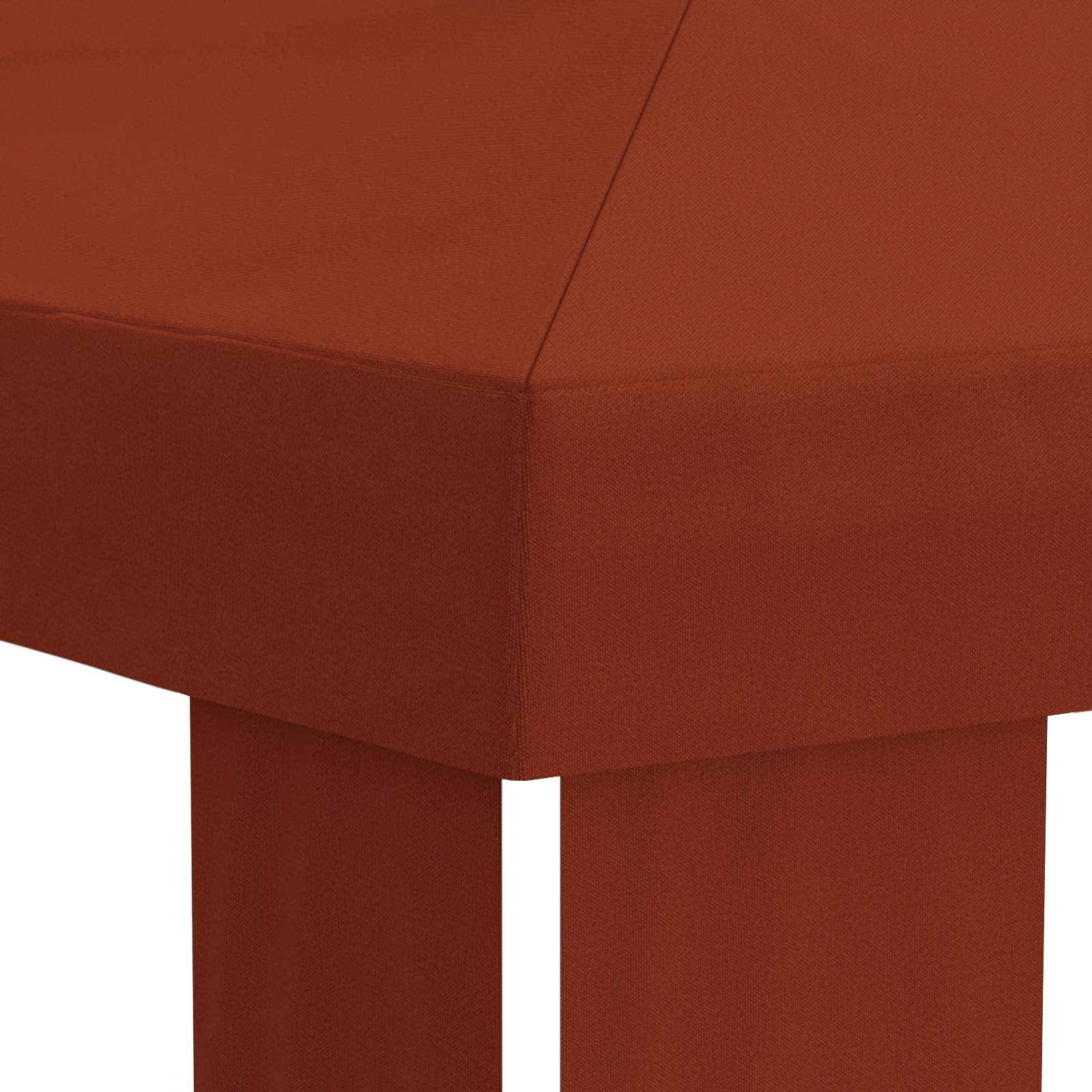 Paviljono uždanga 6 x 3 m Terakotos Poliesteris 190 gsm