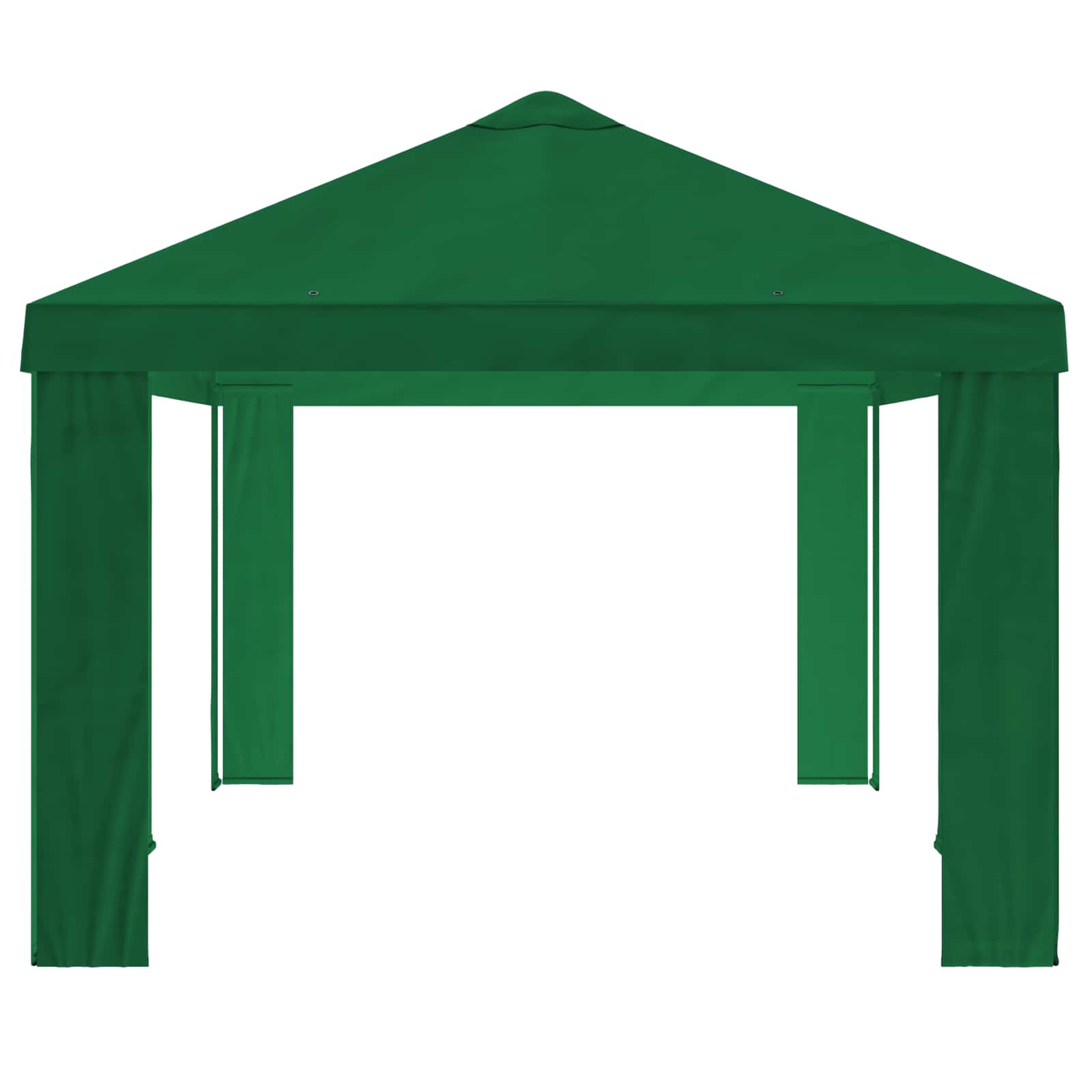 Paviljono uždanga 6 x 3 m Žalia Poliesteris 190 gsm