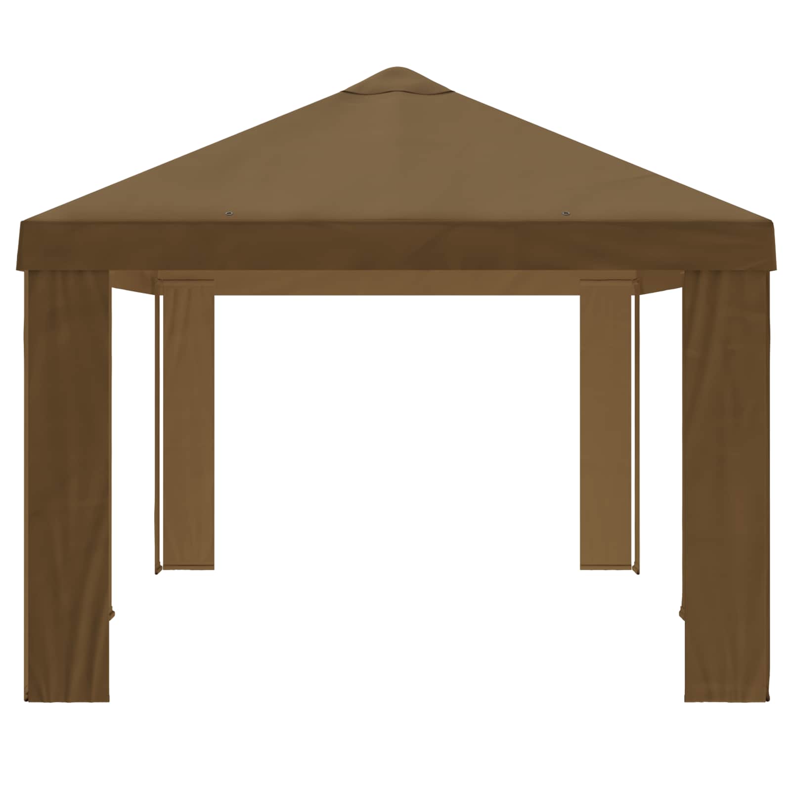 Paviljono uždanga 6 x 3 m Taupe Poliesteris 190 gsm