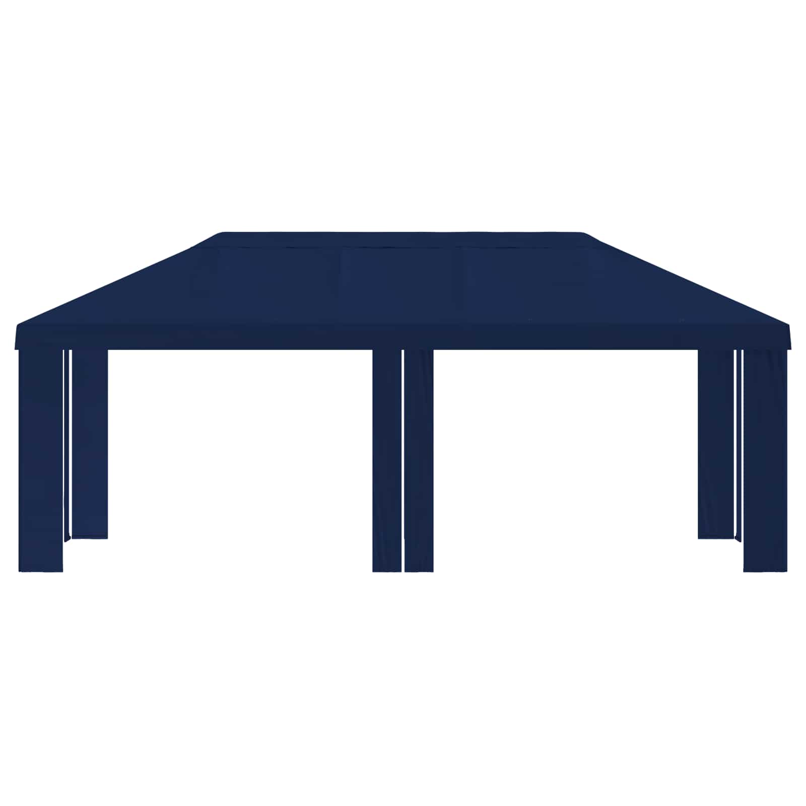 Paviljono uždanga 6 x 3 m Mėlyna Poliesteris 190 gsm