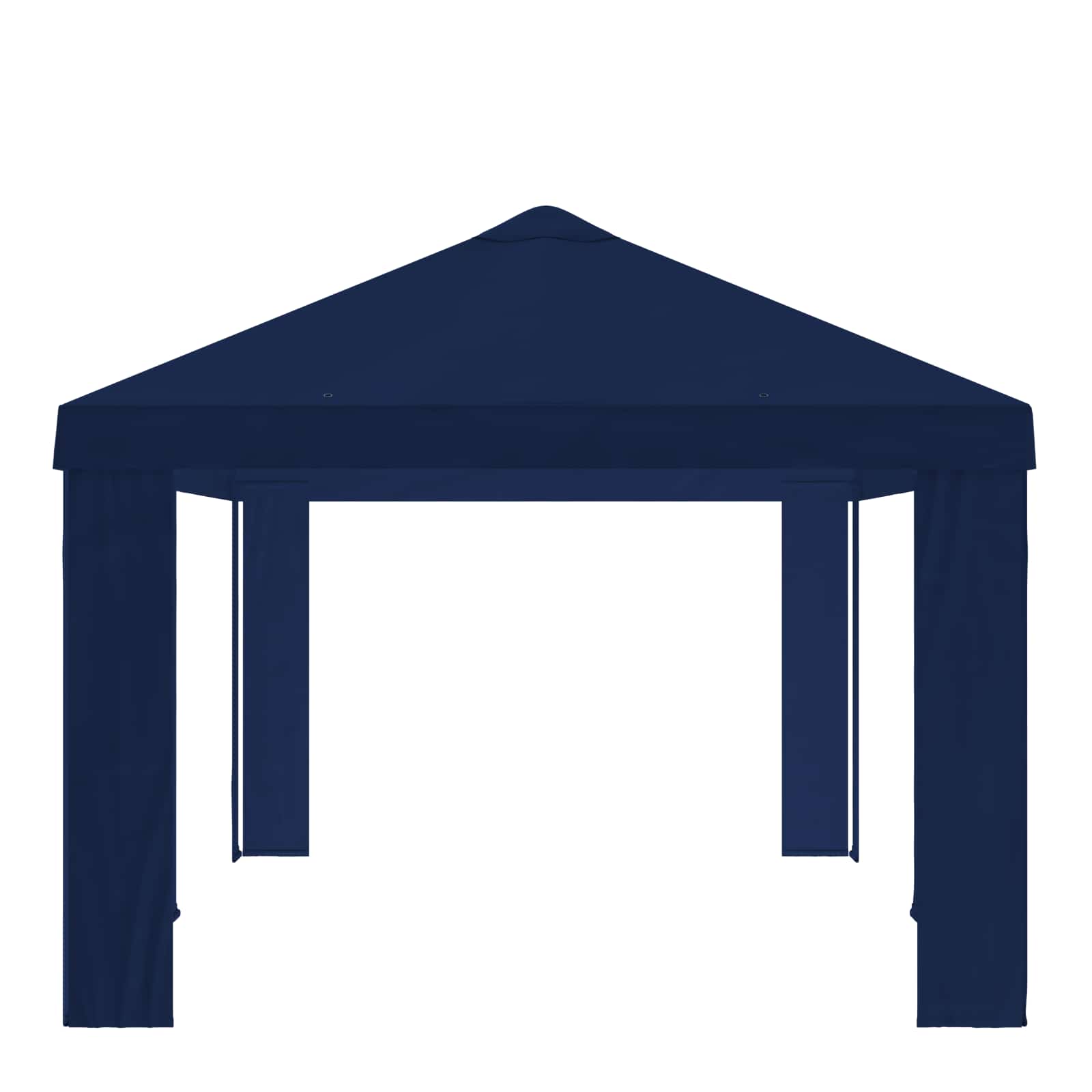 Paviljono uždanga 6 x 3 m Mėlyna Poliesteris 190 gsm
