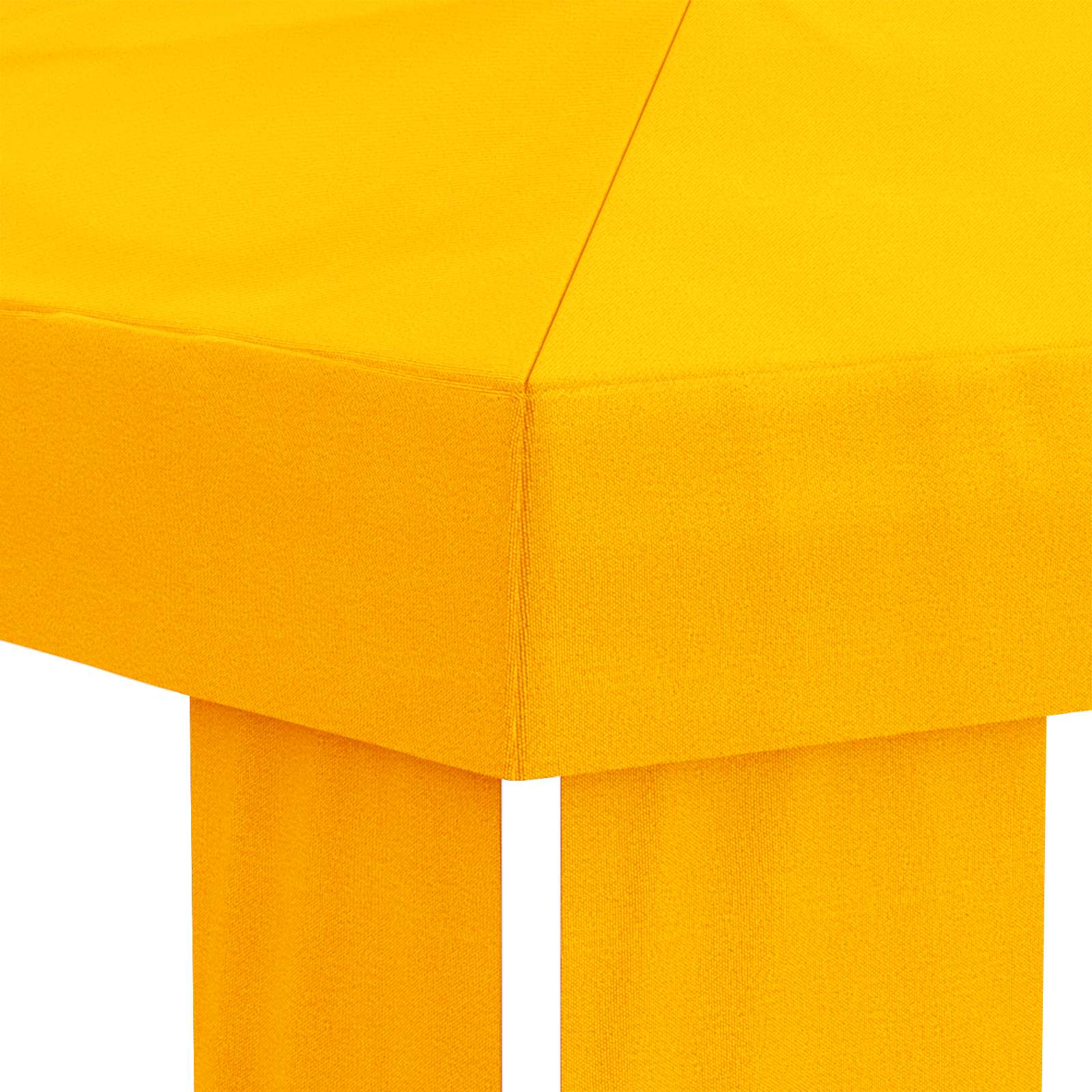 Paviljono uždanga 6 x 3 m Geltona Poliesteris 190 gsm
