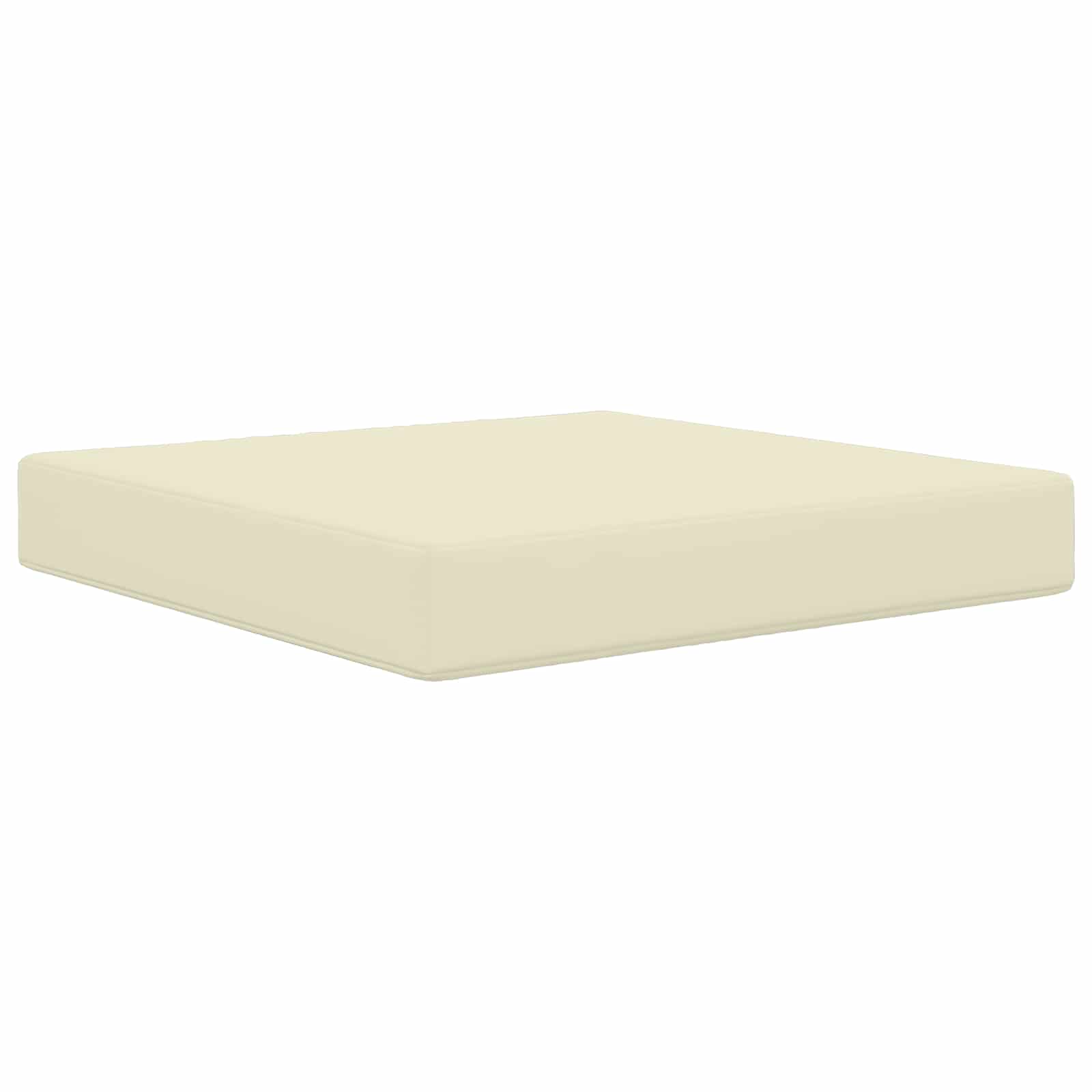 Lauko sofa pagalvėlė Kreminė 60 x 60 x 8 cm Poliesteris