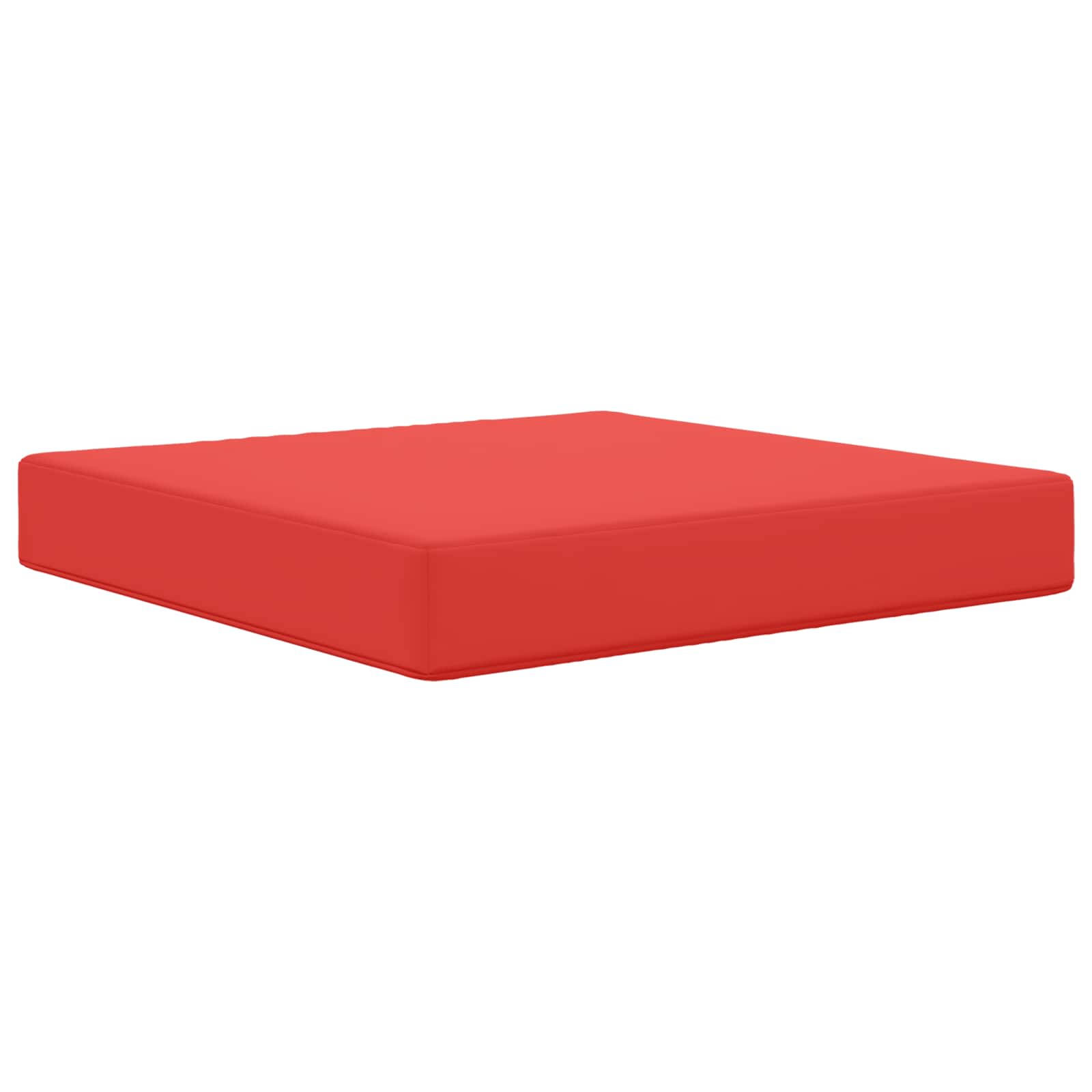 Āra dīvāna spilvens Sarkans 60 x 60 x 8 cm Poliesters