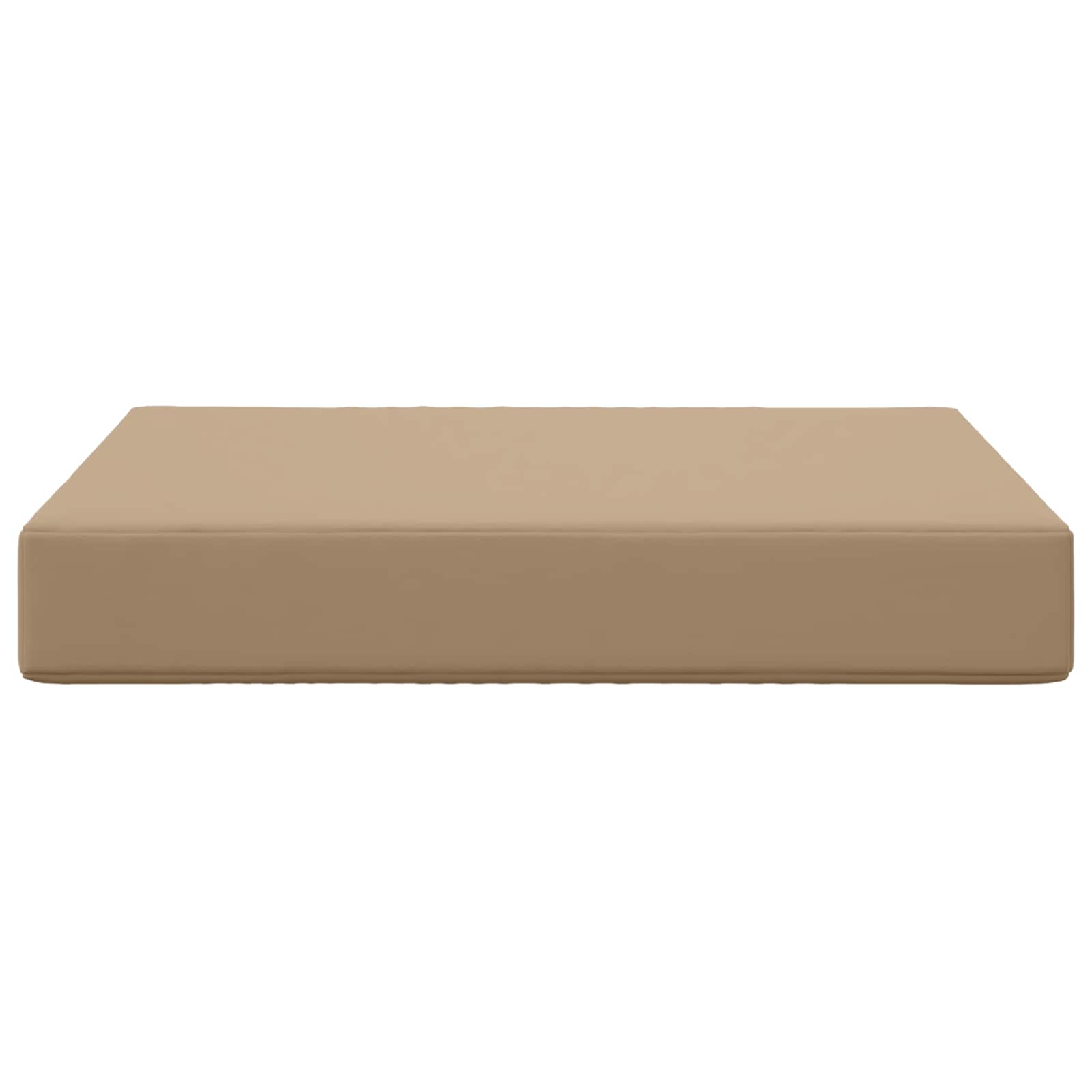 Lauko sofa pagalvėlė Taupe 60 x 60 x 8 cm Poliesteris