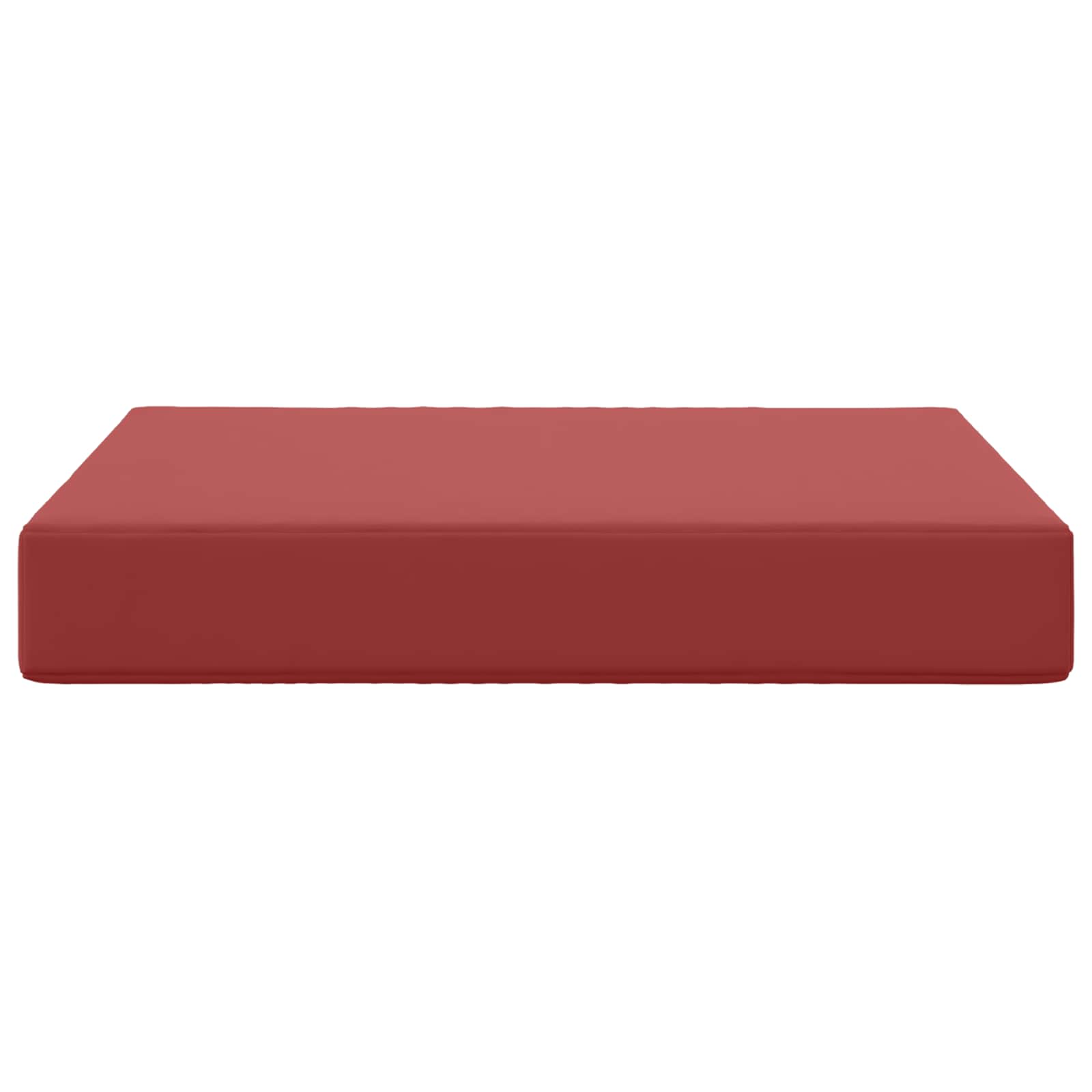 Lauko sofa pagalvėlė Vyno raudonumo 60 x 60 x 8 cm Poliesteris