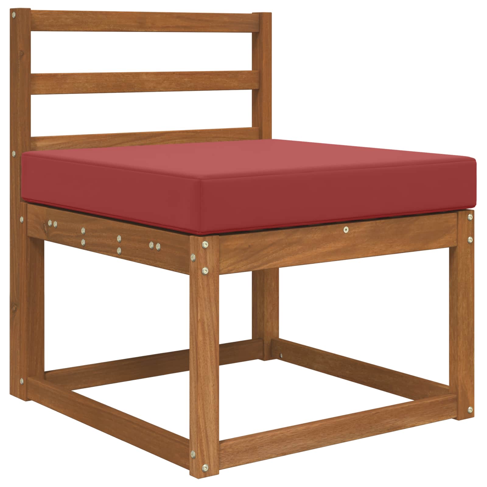 Lauko sofa pagalvėlė Vyno raudonumo 60 x 60 x 8 cm Poliesteris