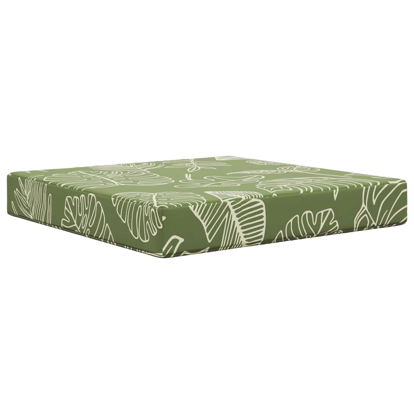 Lauko sofa pagalvėlė Lapų dizainas 60 x 60 x 8 cm Poliesteris