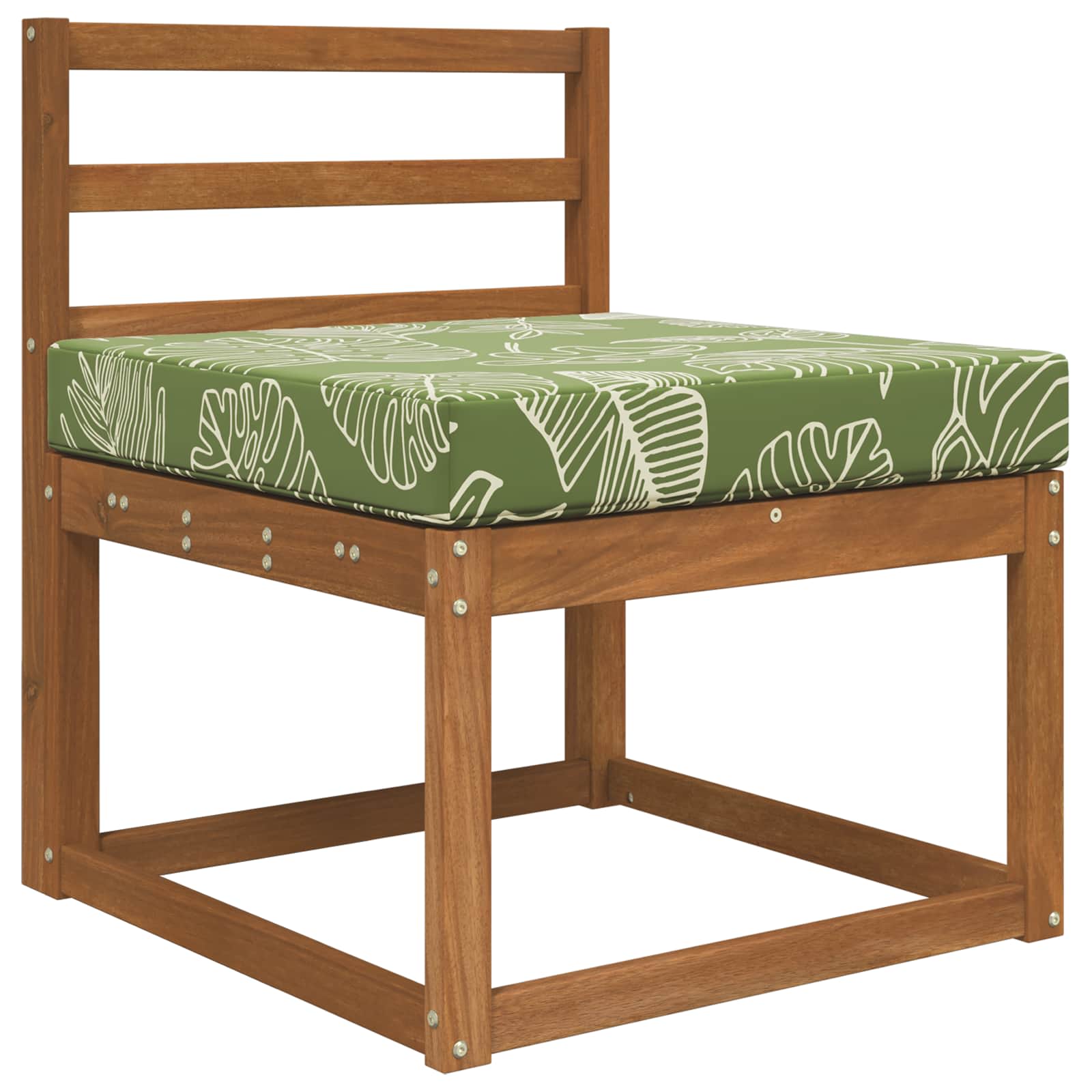 Lauko sofa pagalvėlė Lapų dizainas 60 x 60 x 8 cm Poliesteris