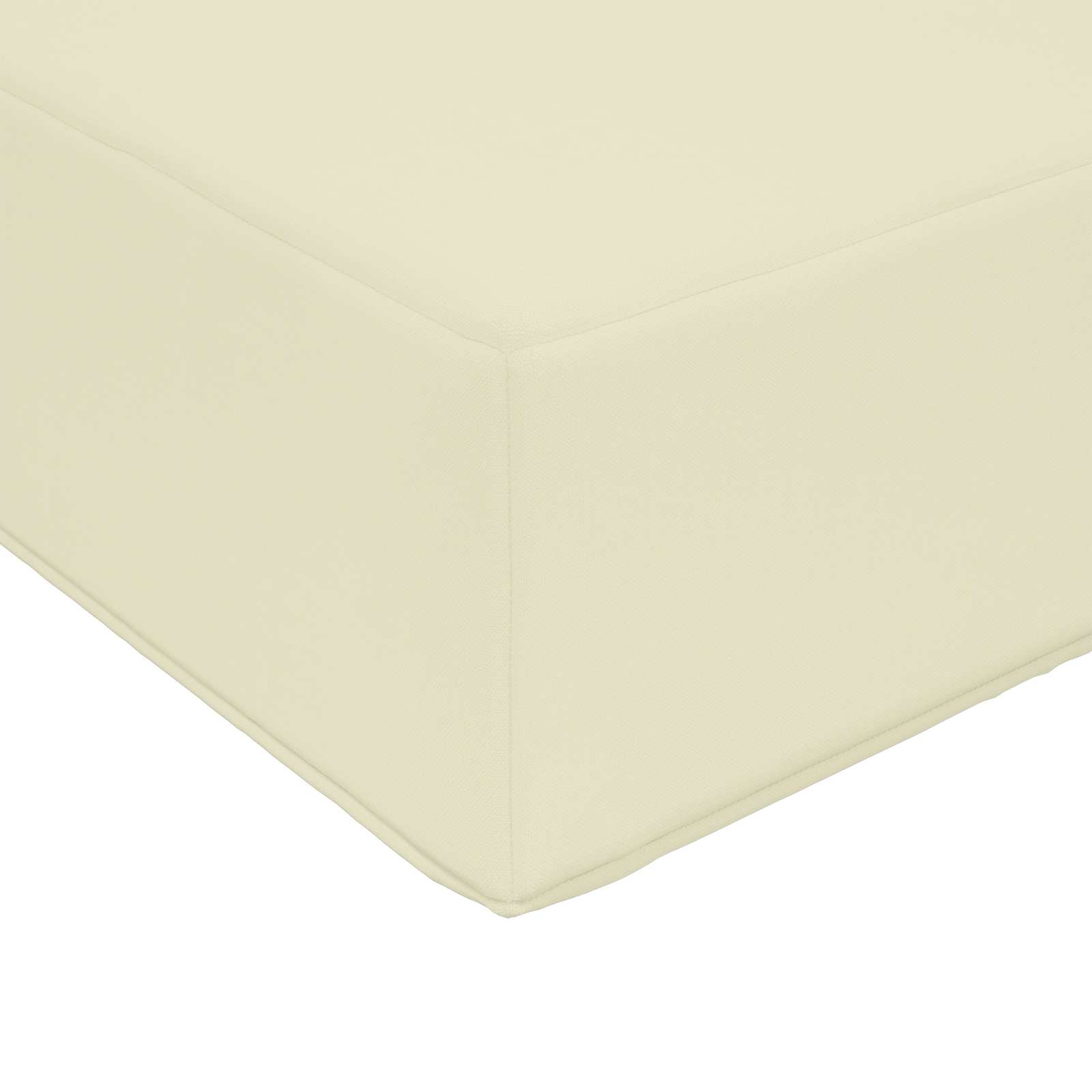 Lauko sofa pagalvėlė 2 pcs Kreminė Poliesteris
