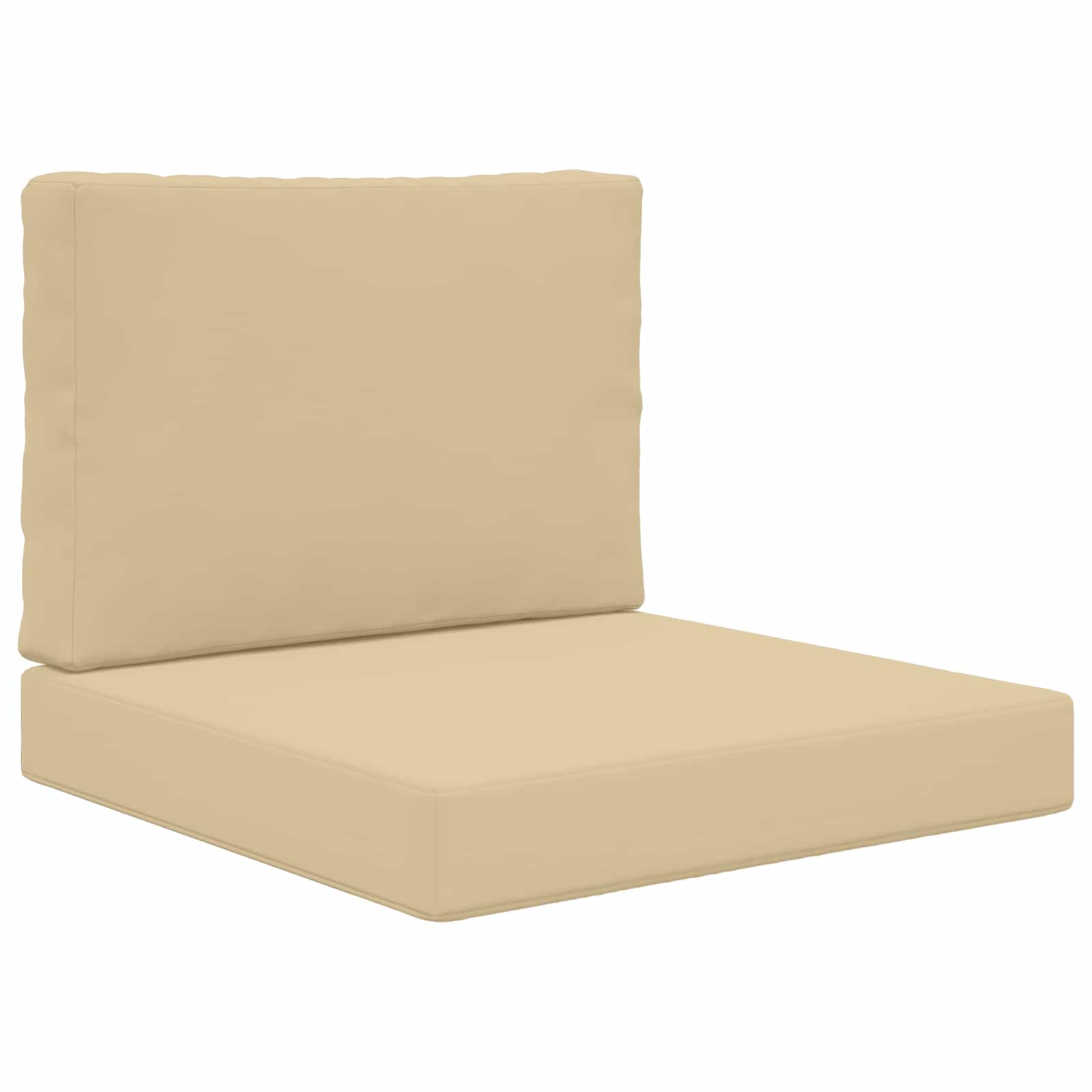 Lauko sofa pagalvėlė 2 pcs Smėlio Poliesteris