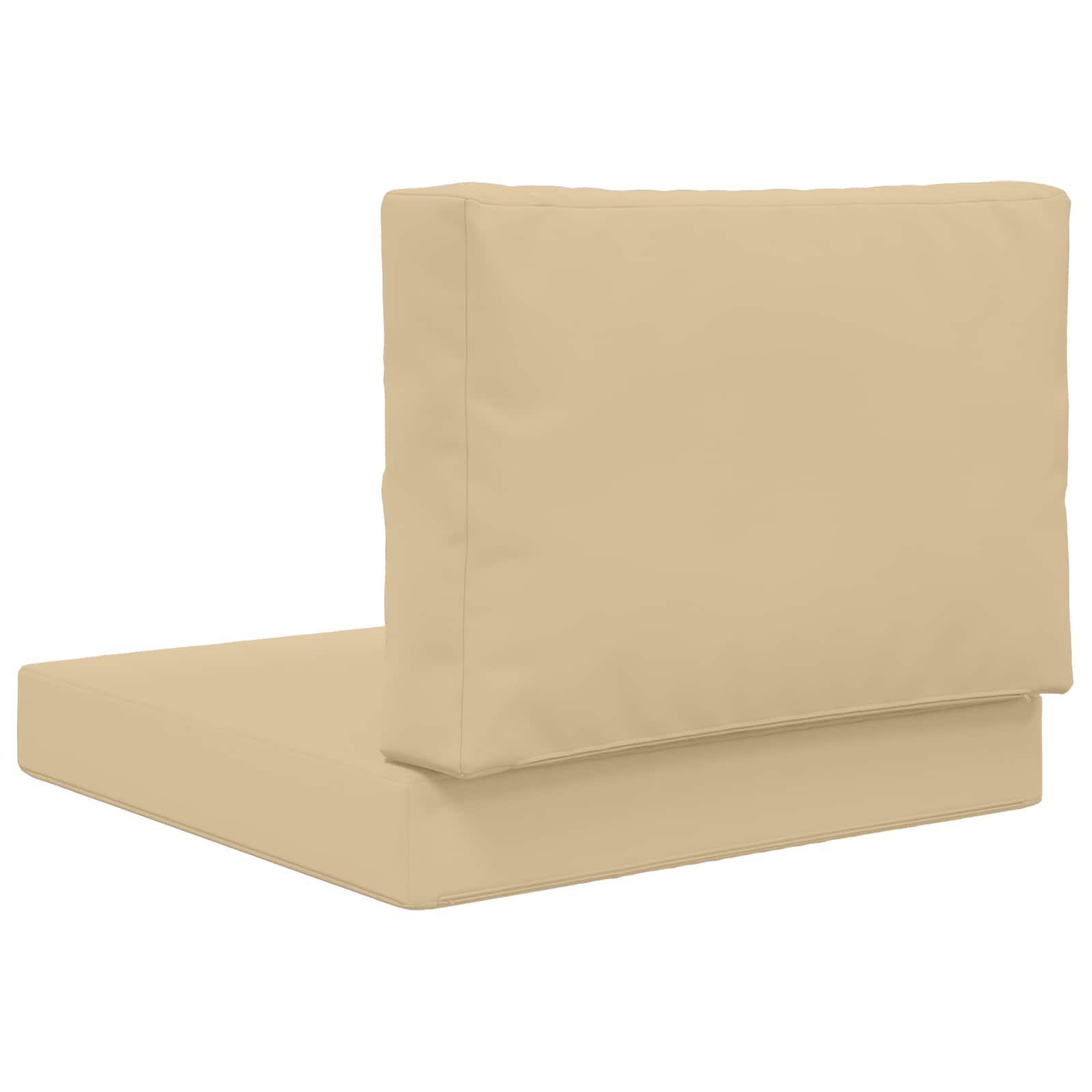 Lauko sofa pagalvėlė 2 pcs Smėlio Poliesteris