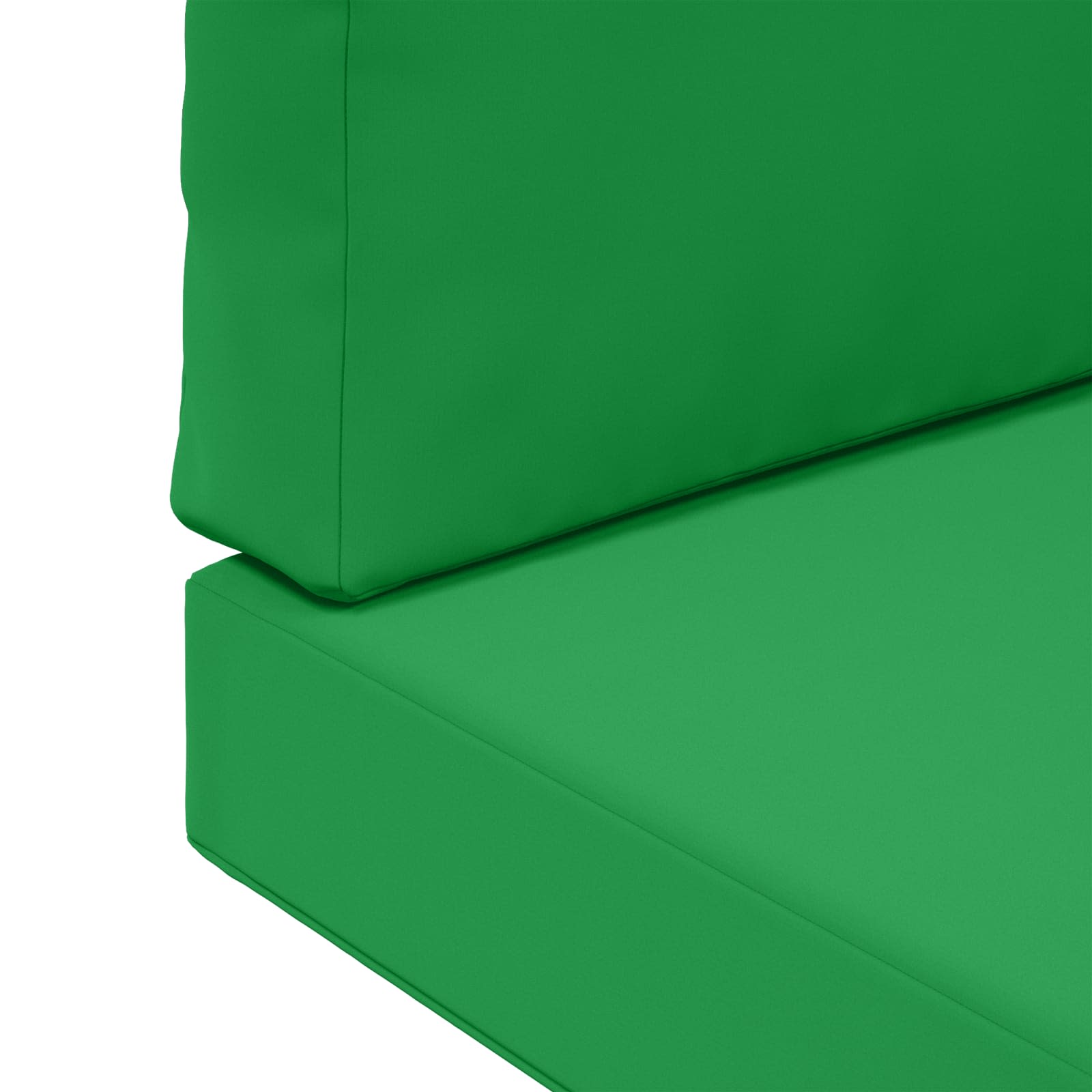 Lauko sofa pagalvėlė 2 pcs Žalia Poliesteris