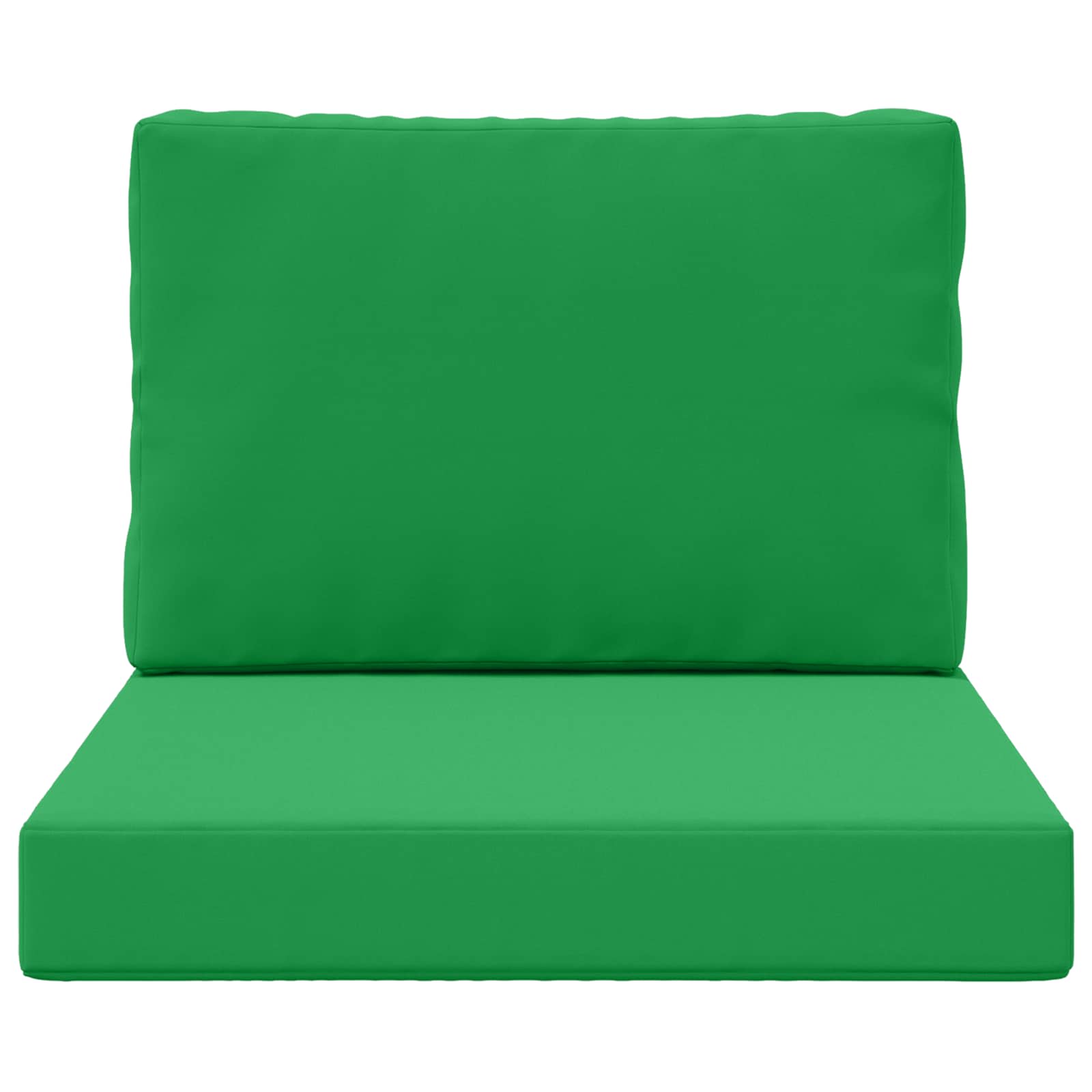 Lauko sofa pagalvėlė 2 pcs Žalia Poliesteris