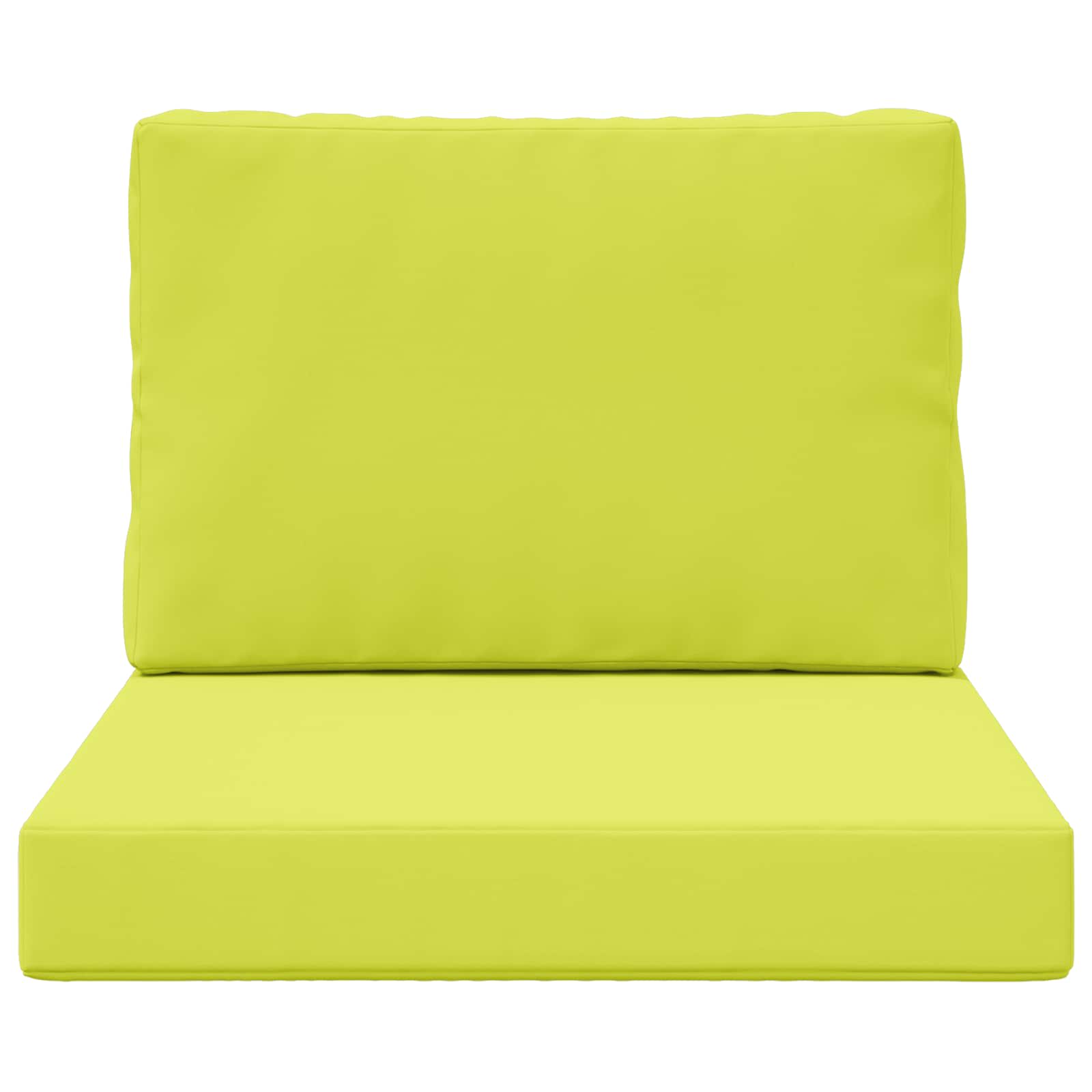 Lauko sofa pagalvėlė 2 pcs Žalia Poliesteris