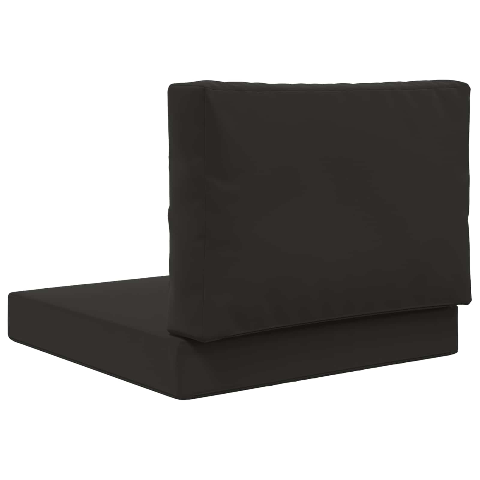 Lauko sofa pagalvėlė 2 pcs Juodas Poliesteris