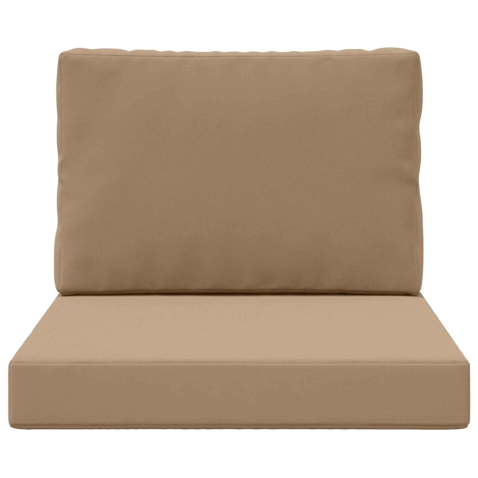 Lauko sofa pagalvėlė 2 pcs Taupe Poliesteris