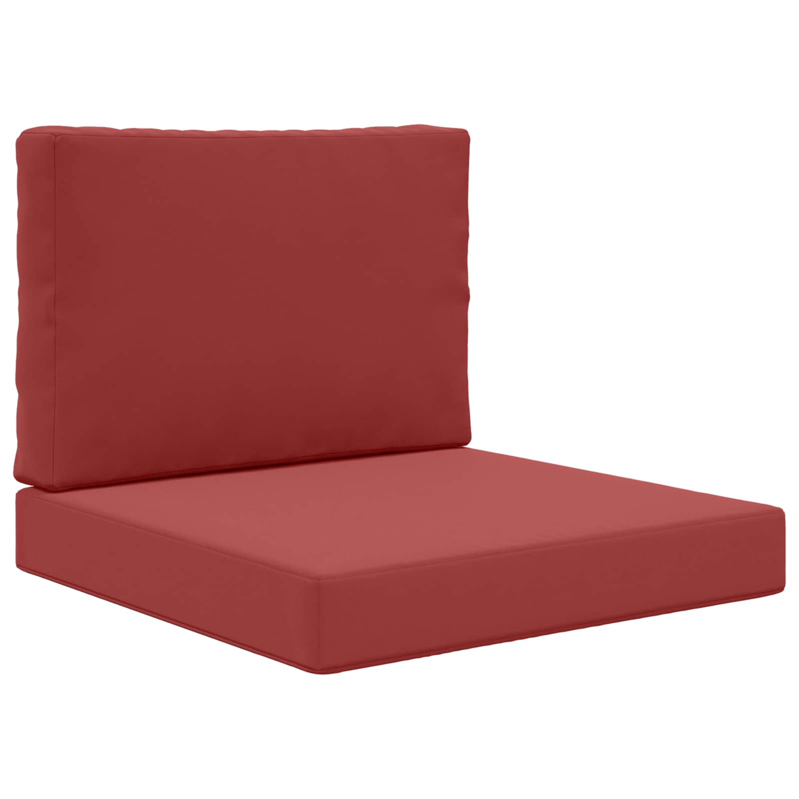 Lauko sofa pagalvėlė 2 pcs Vyno raudonumo Poliesteris
