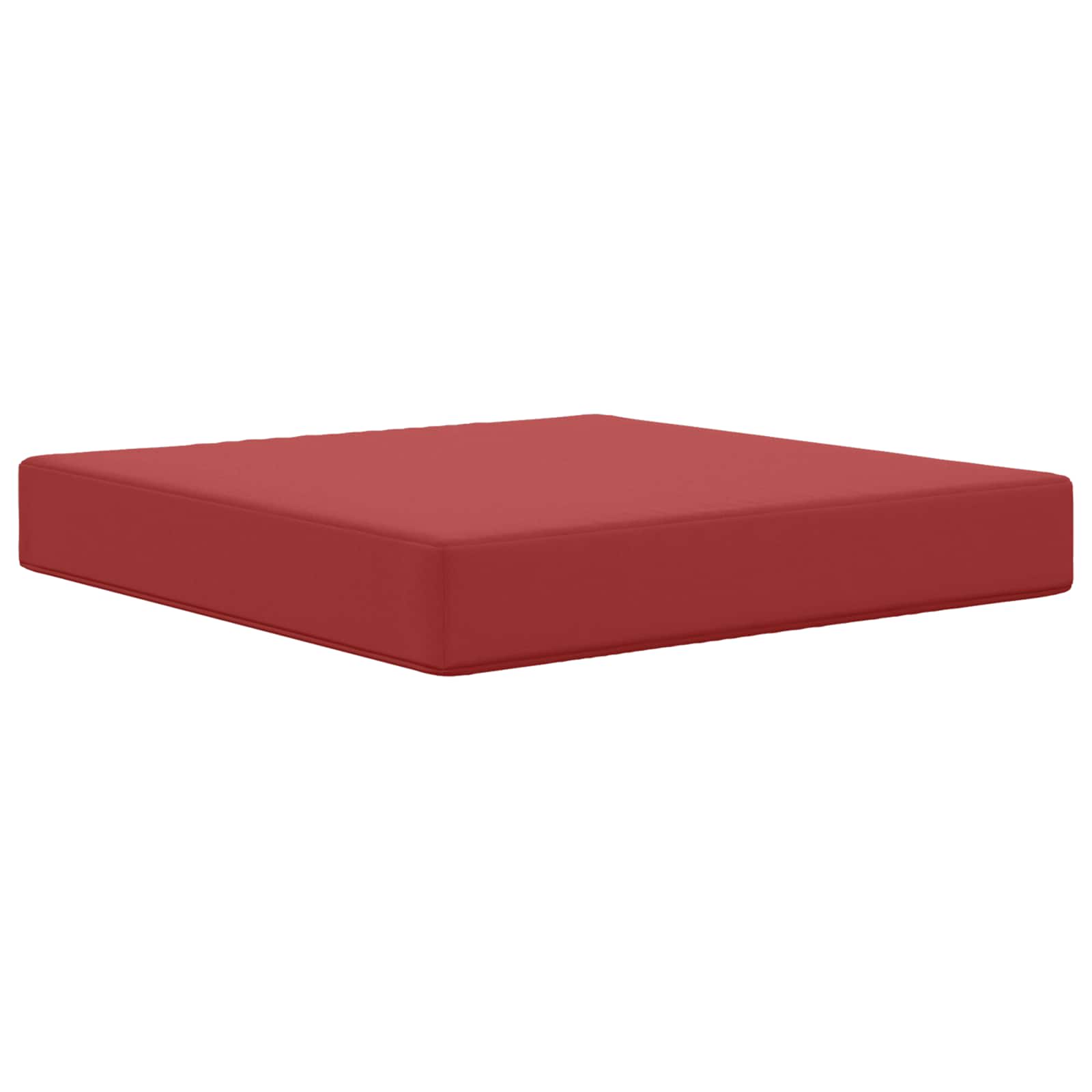 Lauko sofa pagalvėlė 2 pcs Vyno raudonumo Poliesteris