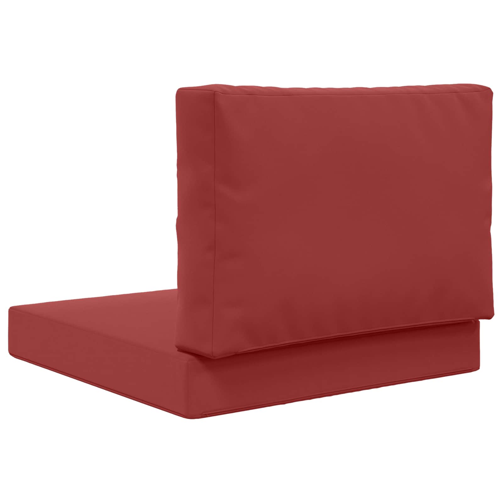 Lauko sofa pagalvėlė 2 pcs Vyno raudonumo Poliesteris