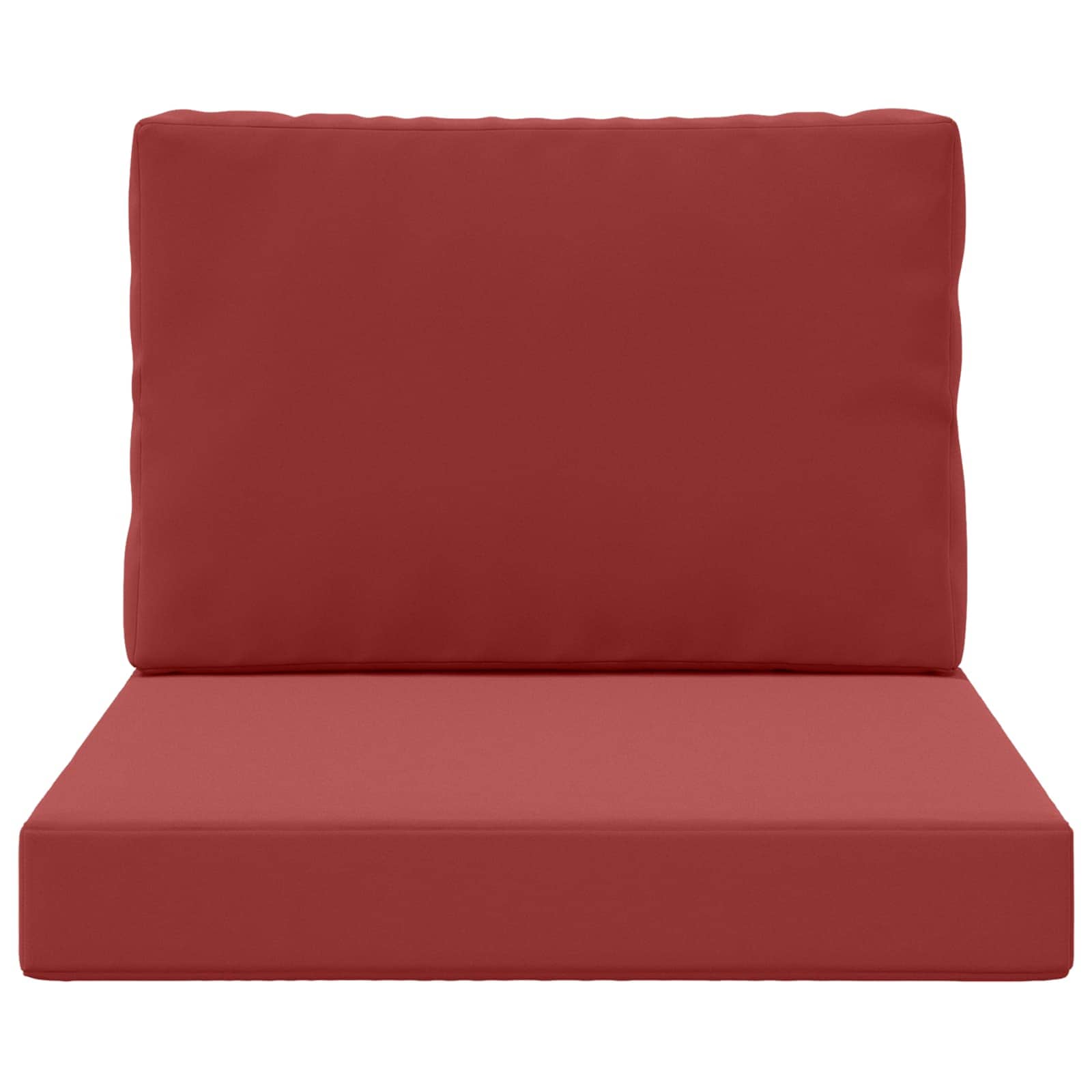Lauko sofa pagalvėlė 2 pcs Vyno raudonumo Poliesteris