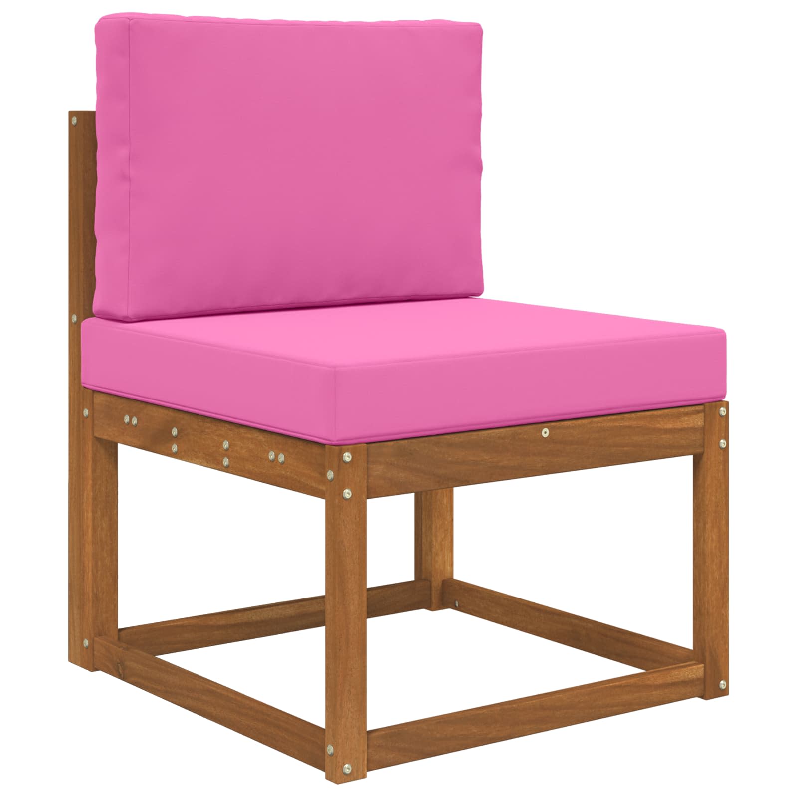 Lauko sofa pagalvėlė 2 pcs Rožinė Poliesteris