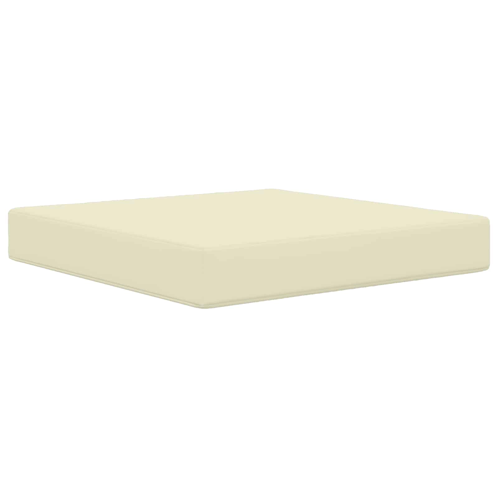 Lauko sofa pagalvėlė 2 pcs Kreminė Poliesteris