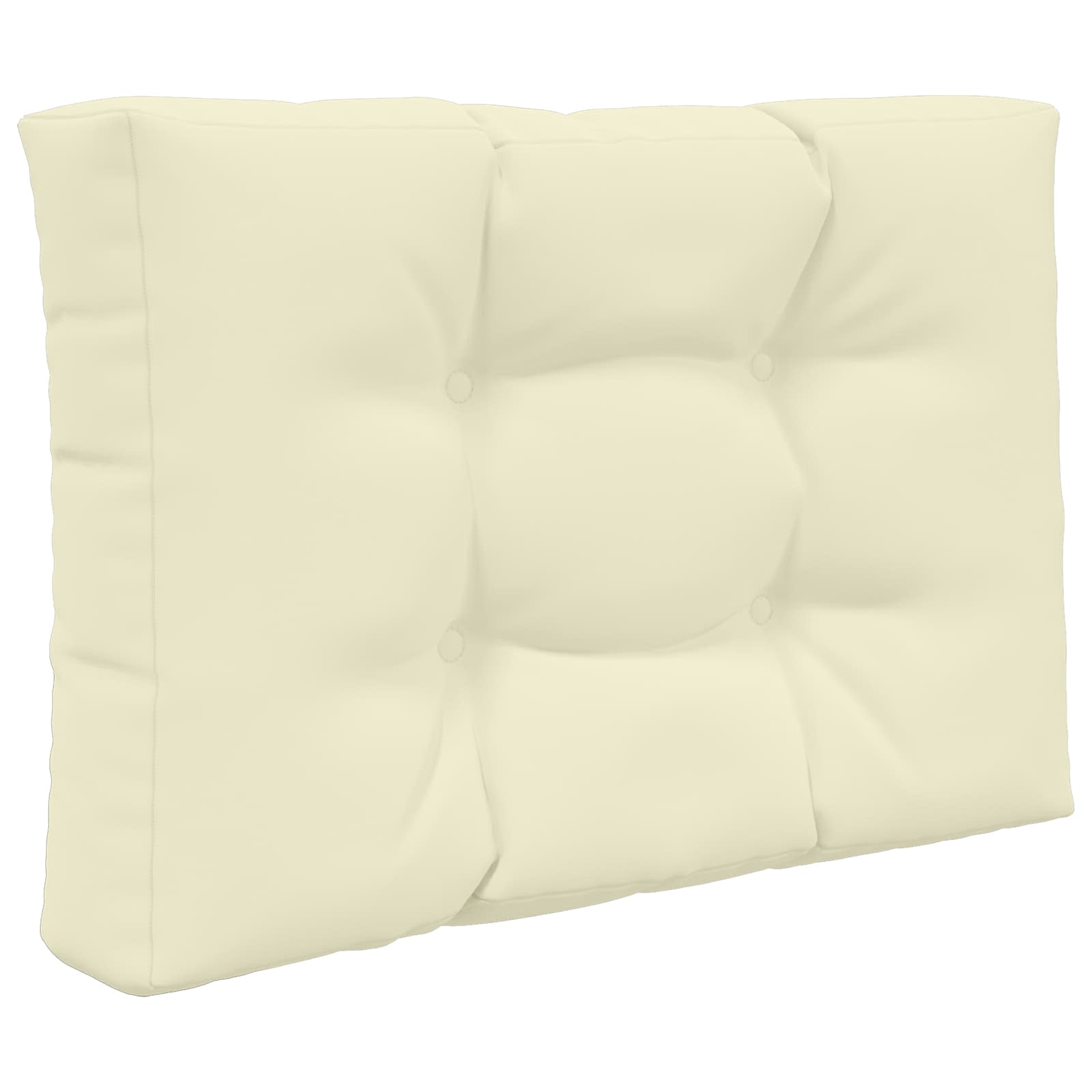 Lauko sofa pagalvėlė 2 pcs Kreminė Poliesteris