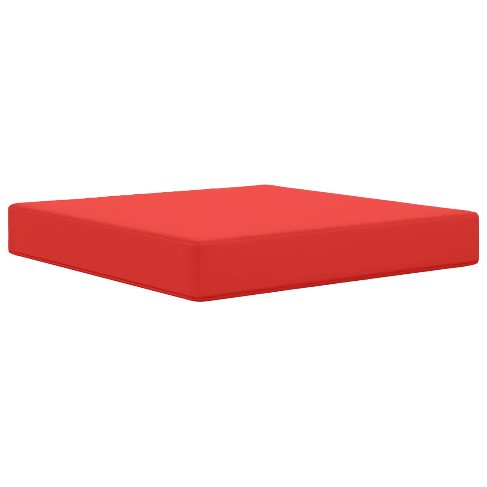 Lauko sofa pagalvėlė 2 pcs Raudona Poliesteris