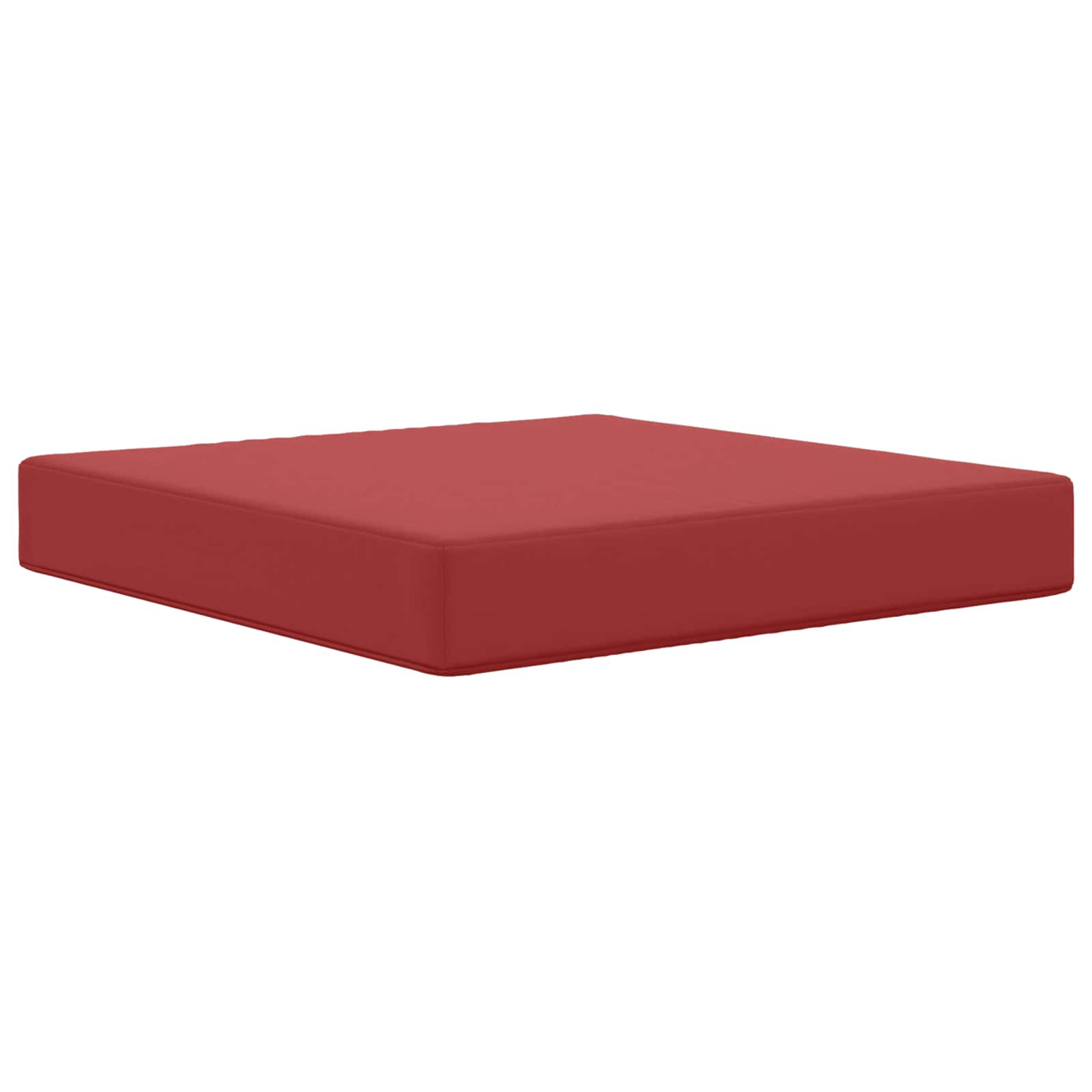 Lauko sofa pagalvėlė 2 pcs Vyno raudonumo Poliesteris
