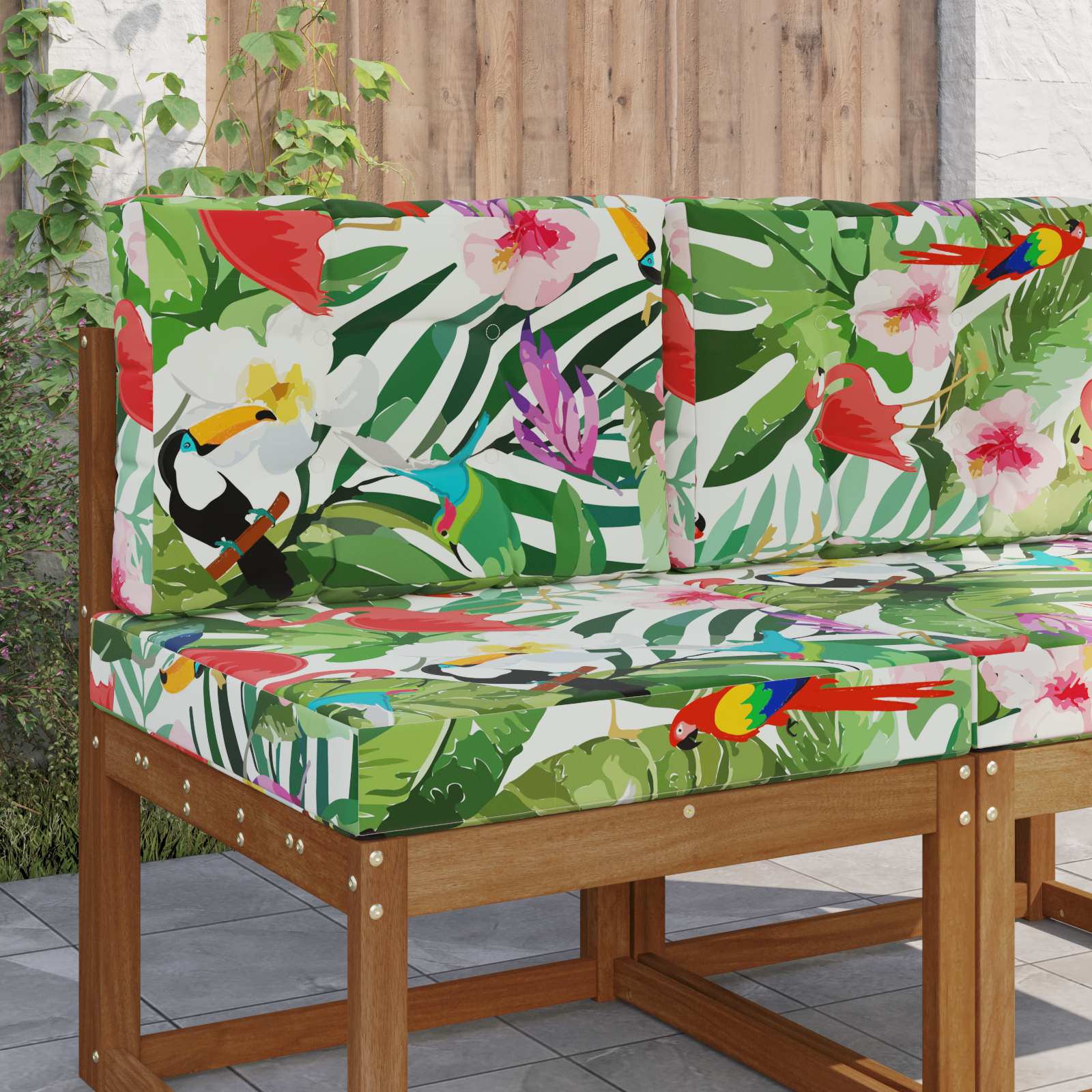 Lauko sofa pagalvėlė 2 pcs spalvingas Poliesteris