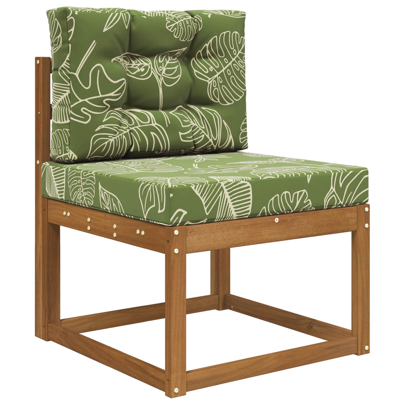 Lauko sofa pagalvėlė 2 pcs Lapų dizainas Poliesteris