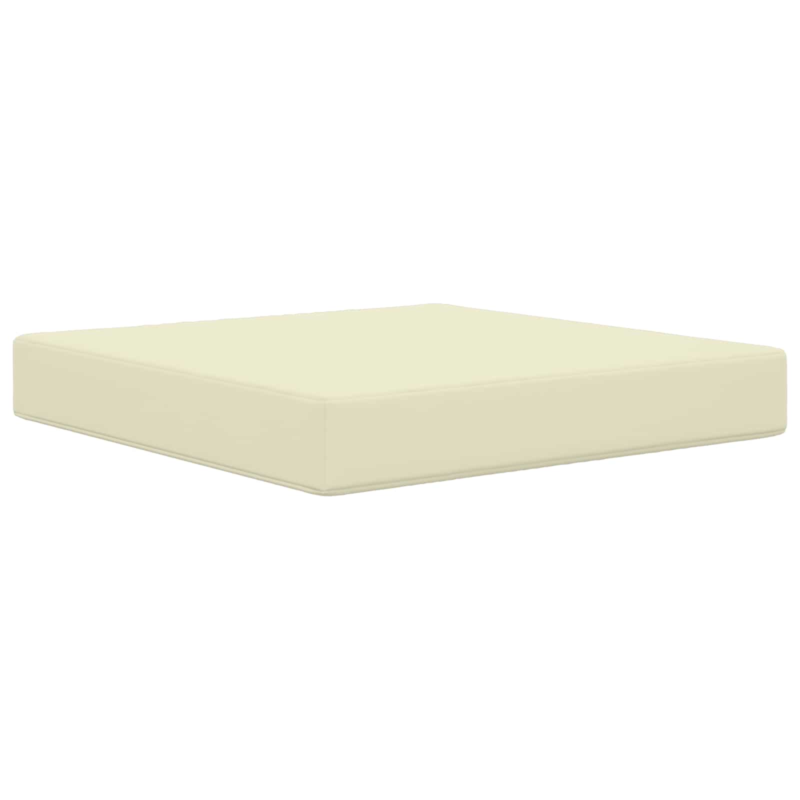 Lauko sofa pagalvėlė 3 pcs Kreminė Poliesteris