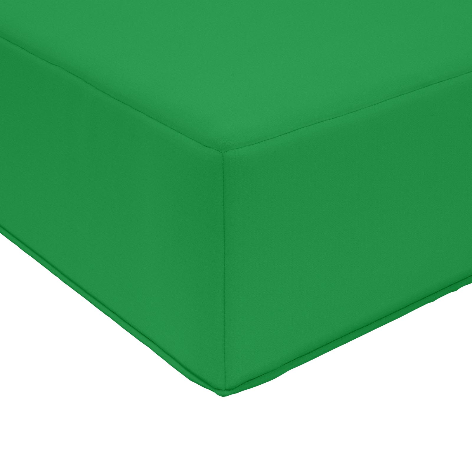 Lauko sofa pagalvėlė 3 pcs Žalia Poliesteris