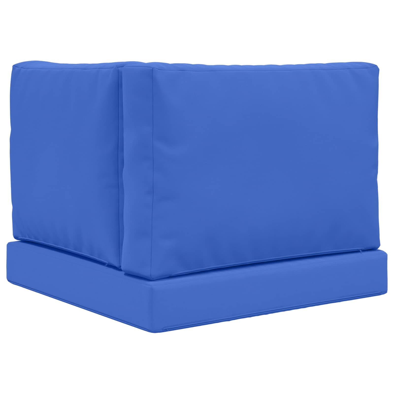 Lauko sofa pagalvėlė 3 pcs Karališka mėlyna Poliesteris