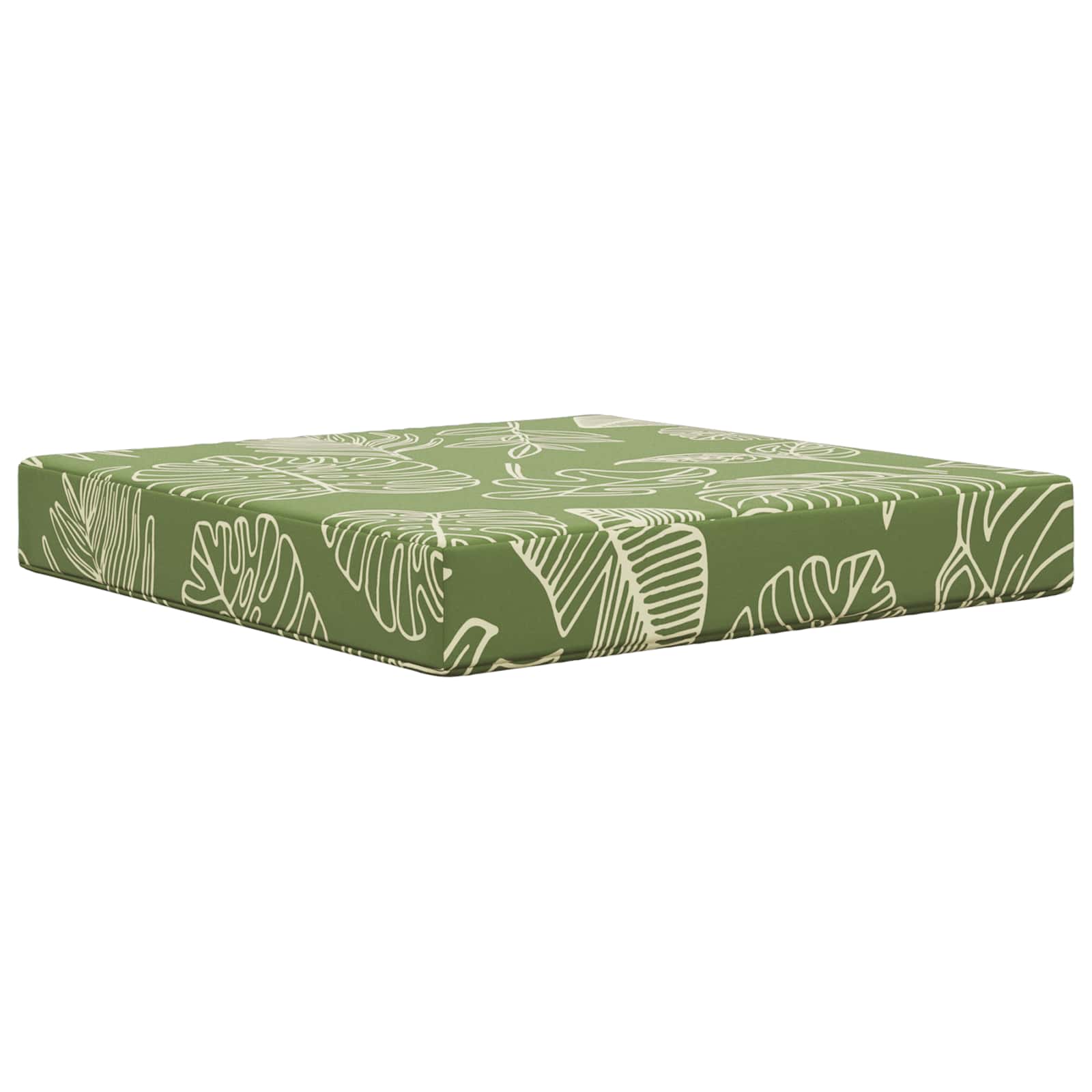 Lauko sofa pagalvėlė 3 pcs Lapų dizainas Poliesteris