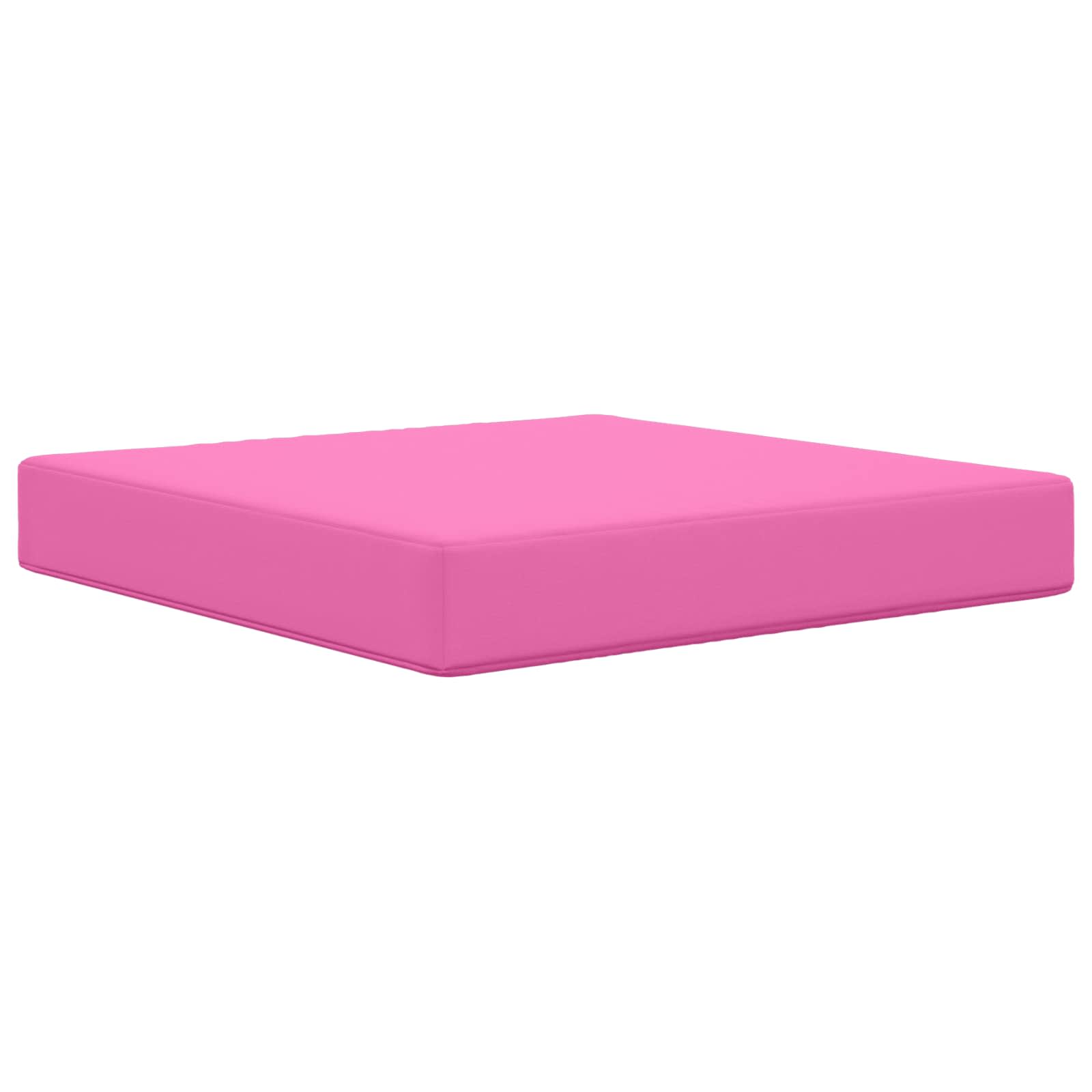 Lauko sofa pagalvėlė 3 pcs Rožinė Poliesteris