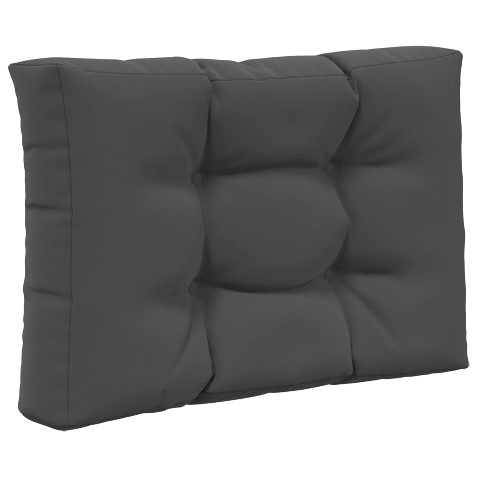 Lauko sofa pagalvėlė 3 pcs Antracitas Poliesteris