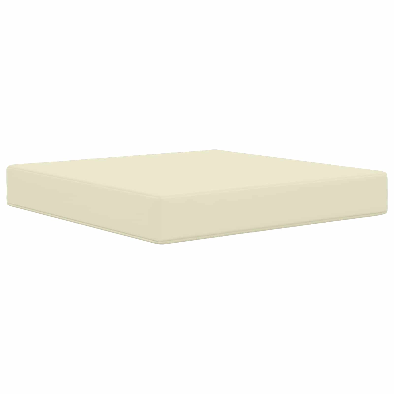 Lauko sofa pagalvėlė 3 pcs Kreminė Poliesteris