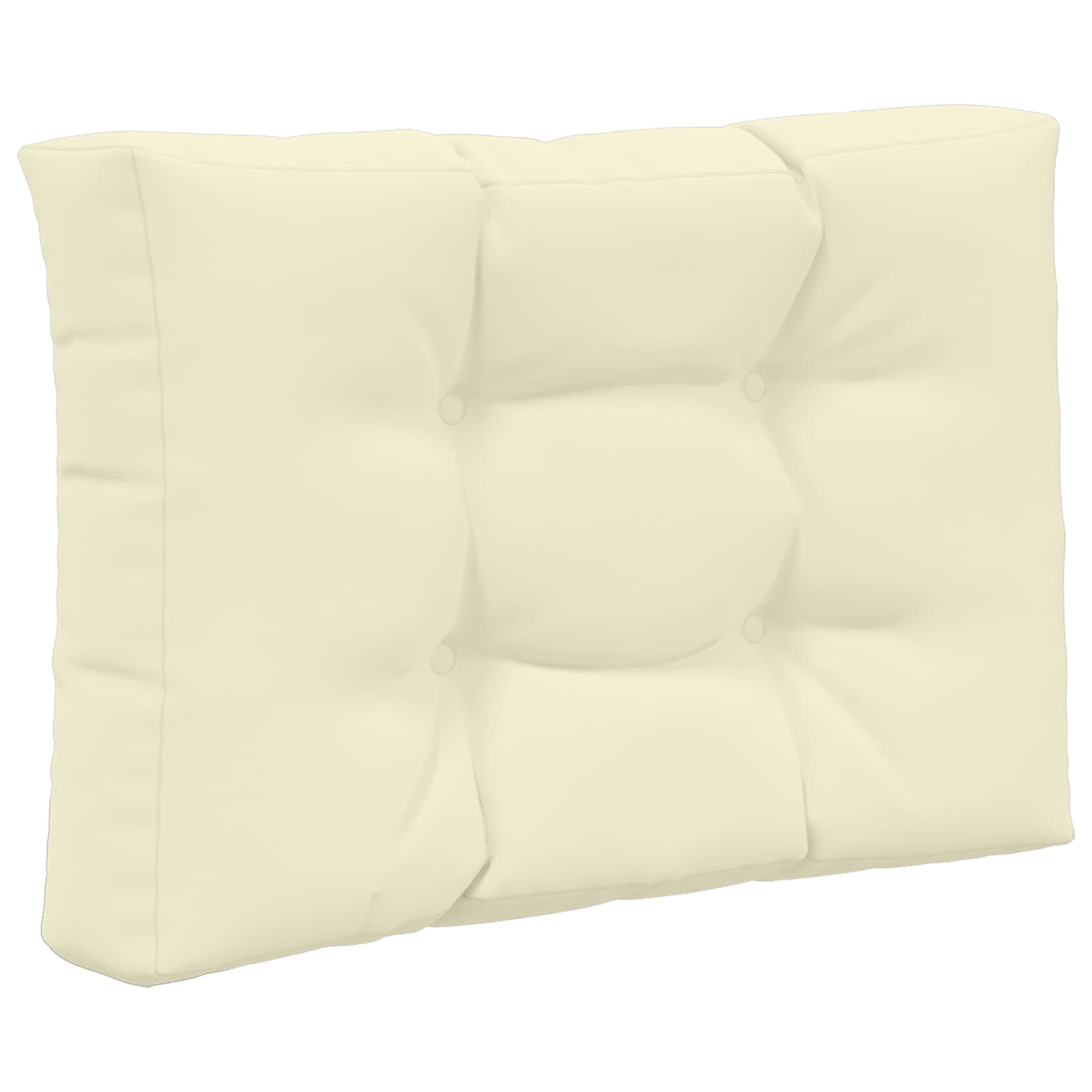 Lauko sofa pagalvėlė 3 pcs Kreminė Poliesteris