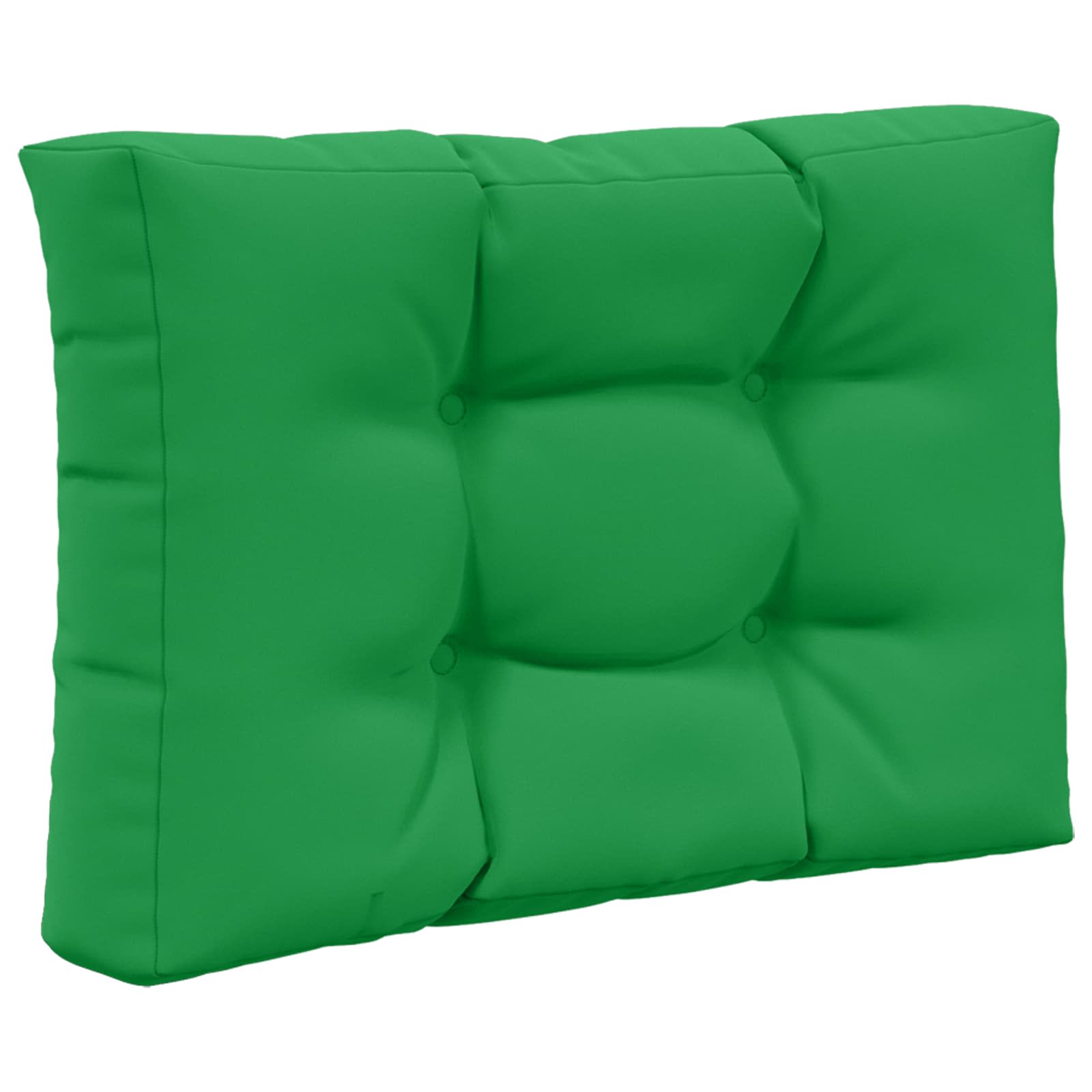 Lauko sofa pagalvėlė 3 pcs Žalia Poliesteris