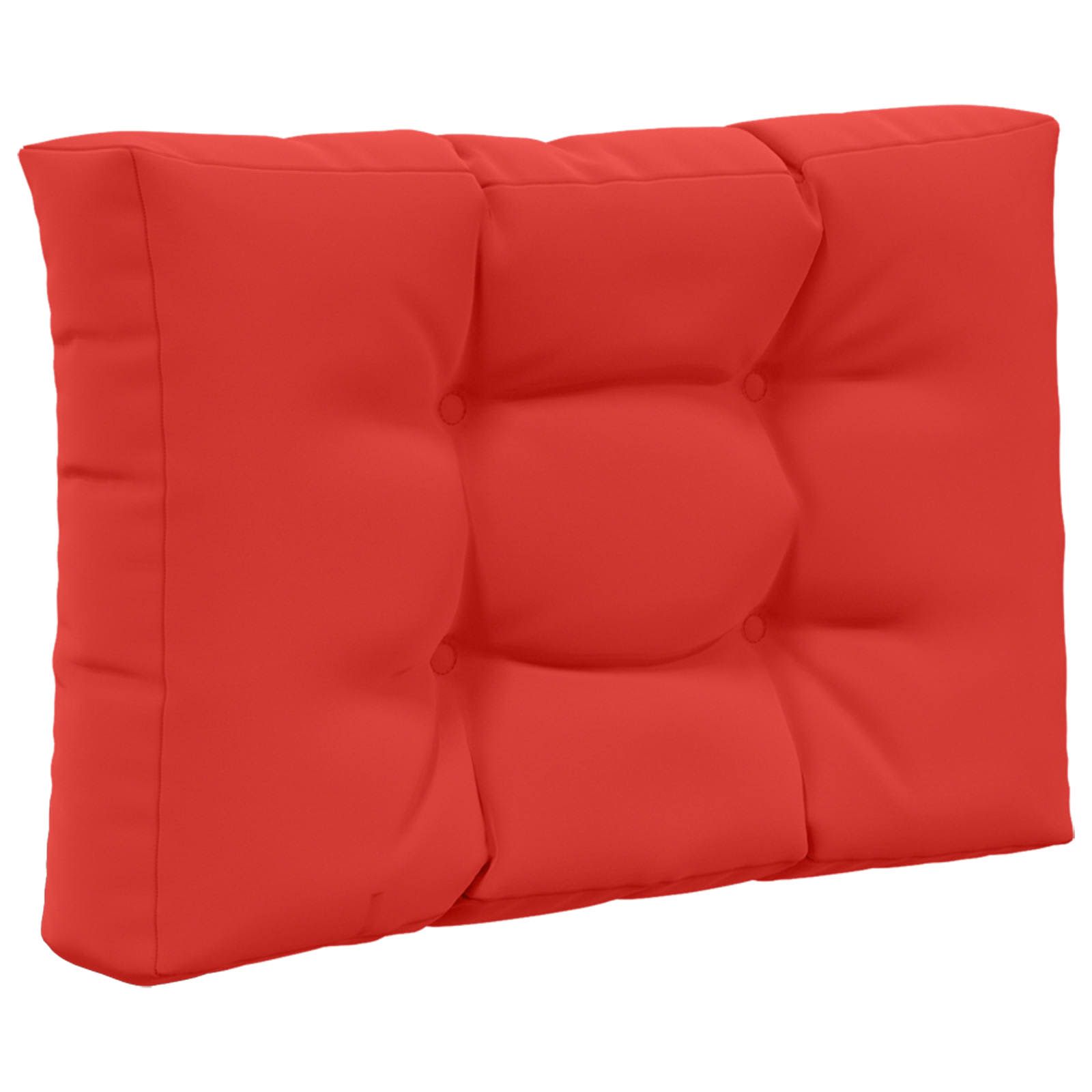 Lauko sofa pagalvėlė 3 pcs Raudona Poliesteris