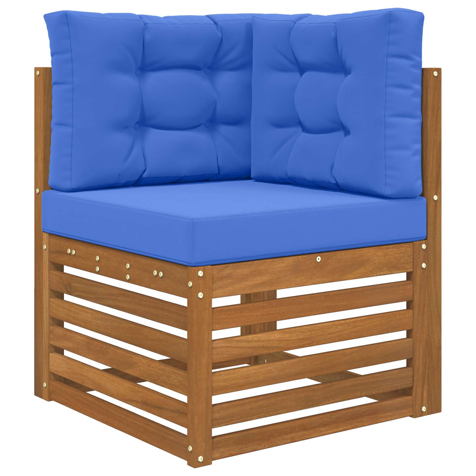 Lauko sofa pagalvėlė 3 pcs Karališka mėlyna Poliesteris